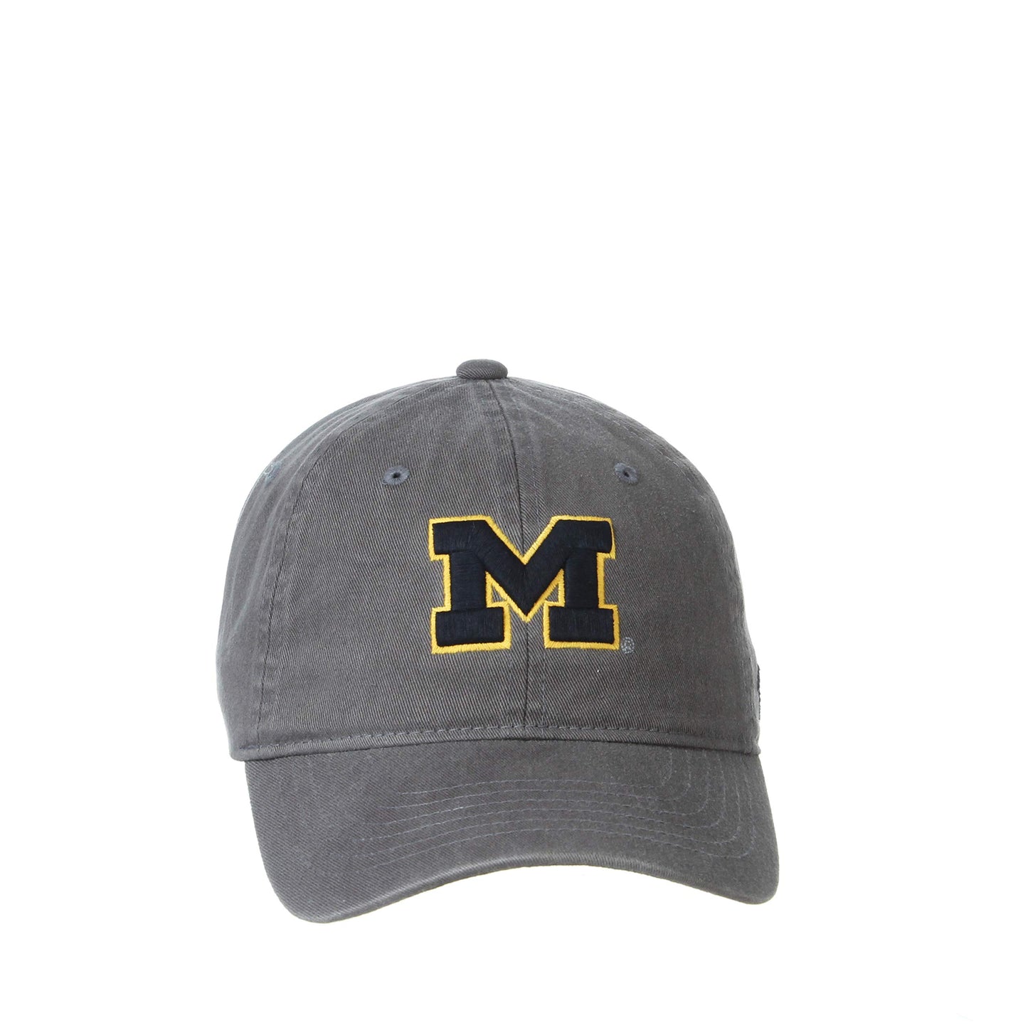 Zephyr NCAA Michigan Wolverines Mens Adjustable Scholarship Hat Charcoal, Michigan Wolverines Charcoal, Adjustable