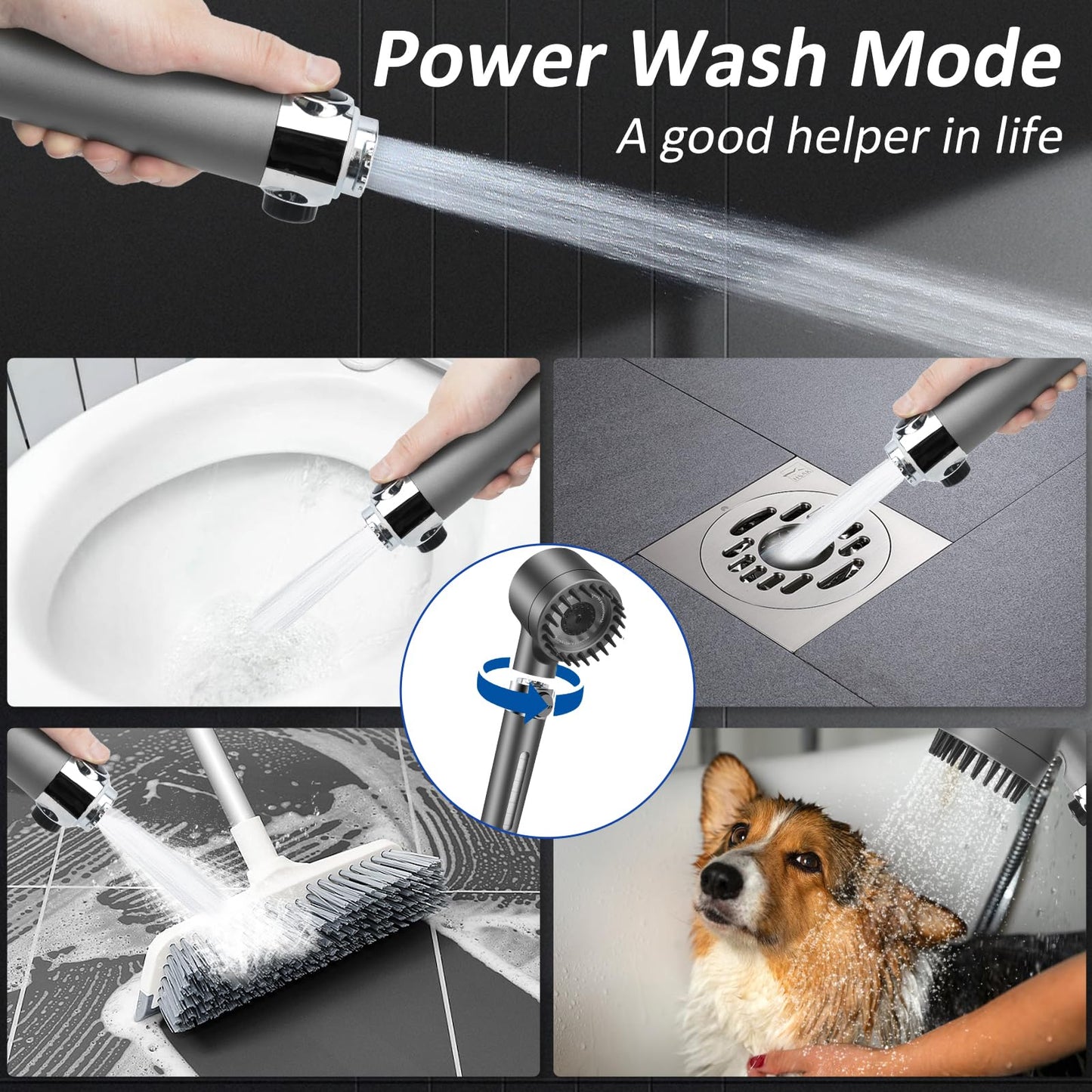 Luxsego High Pressure Shower Heads