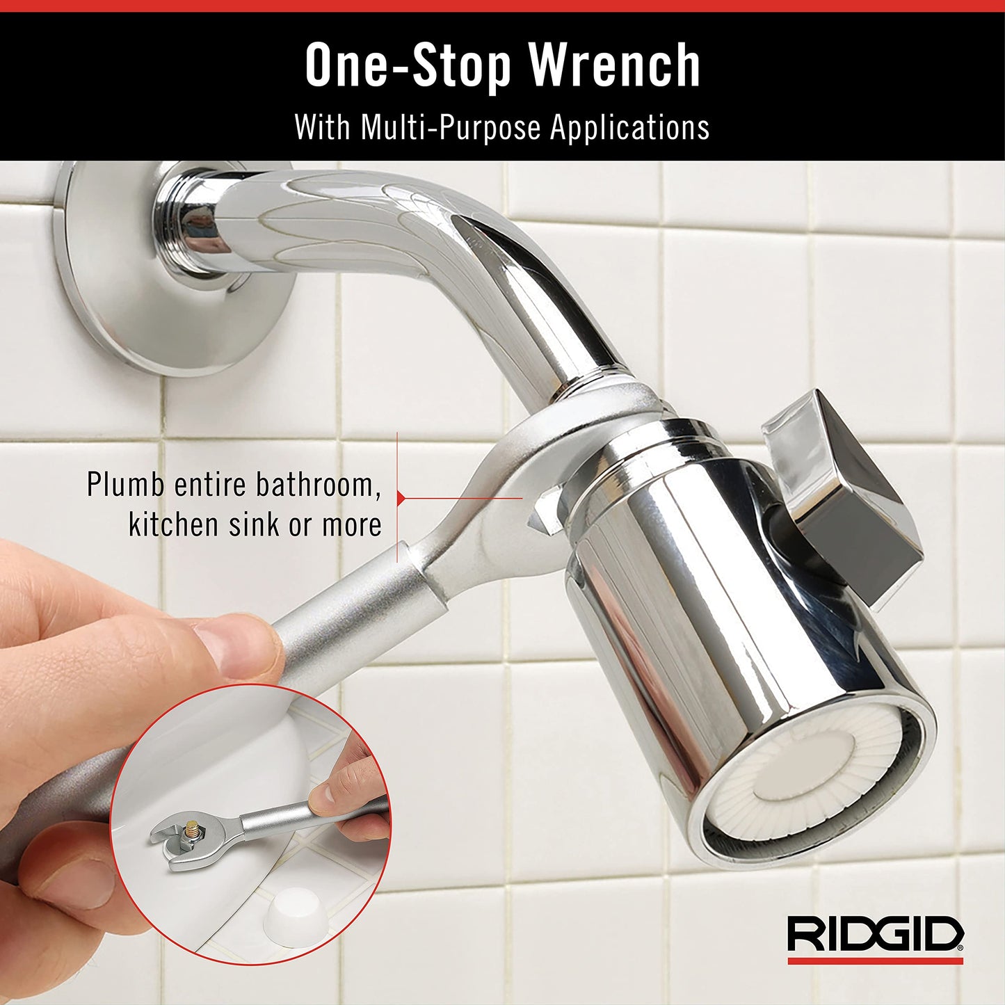 Ridgid Tools 27023 One Stop Wrench