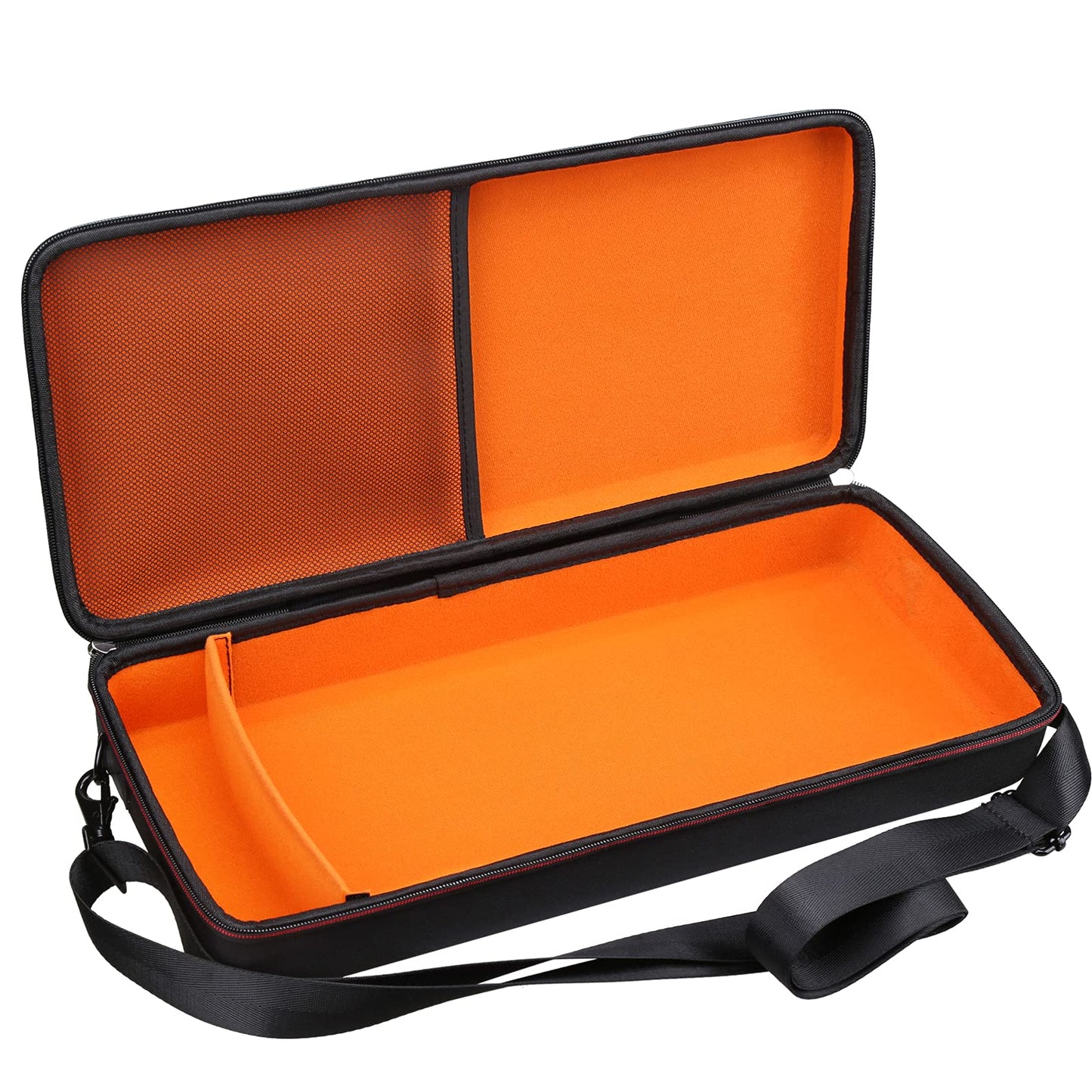Mchoi Hard Travel Case for HP OfficeJet 200 Portable Printer (CZ993A), Case Only, Black and Orange