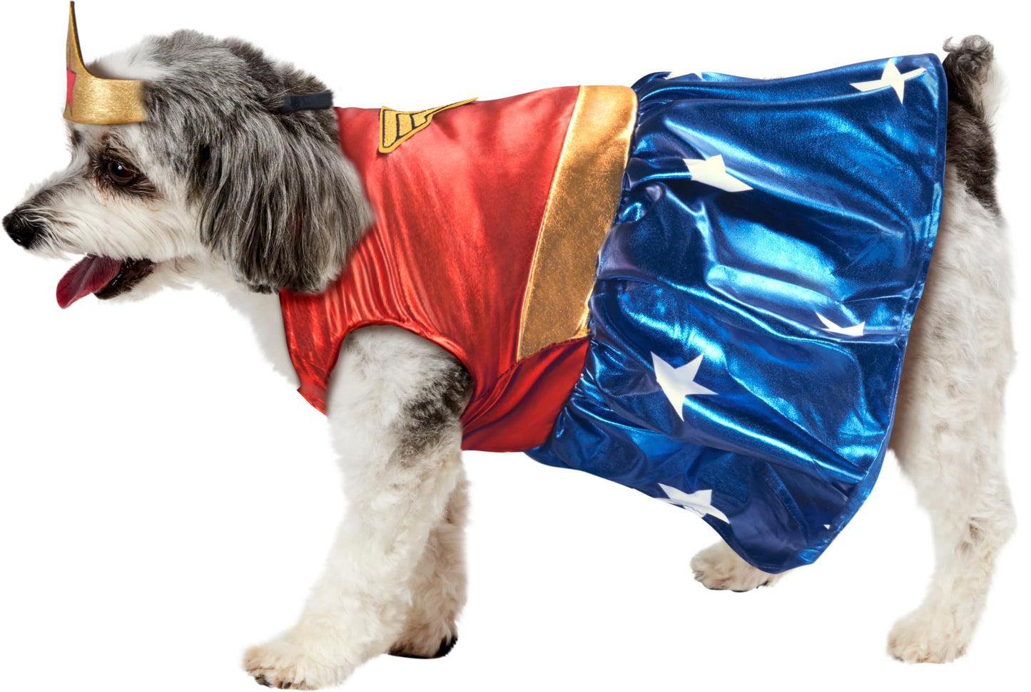 Rubies Costume Co DC Heroes and Villains Collection Pet Costume, X-Large, Wonder Woman
