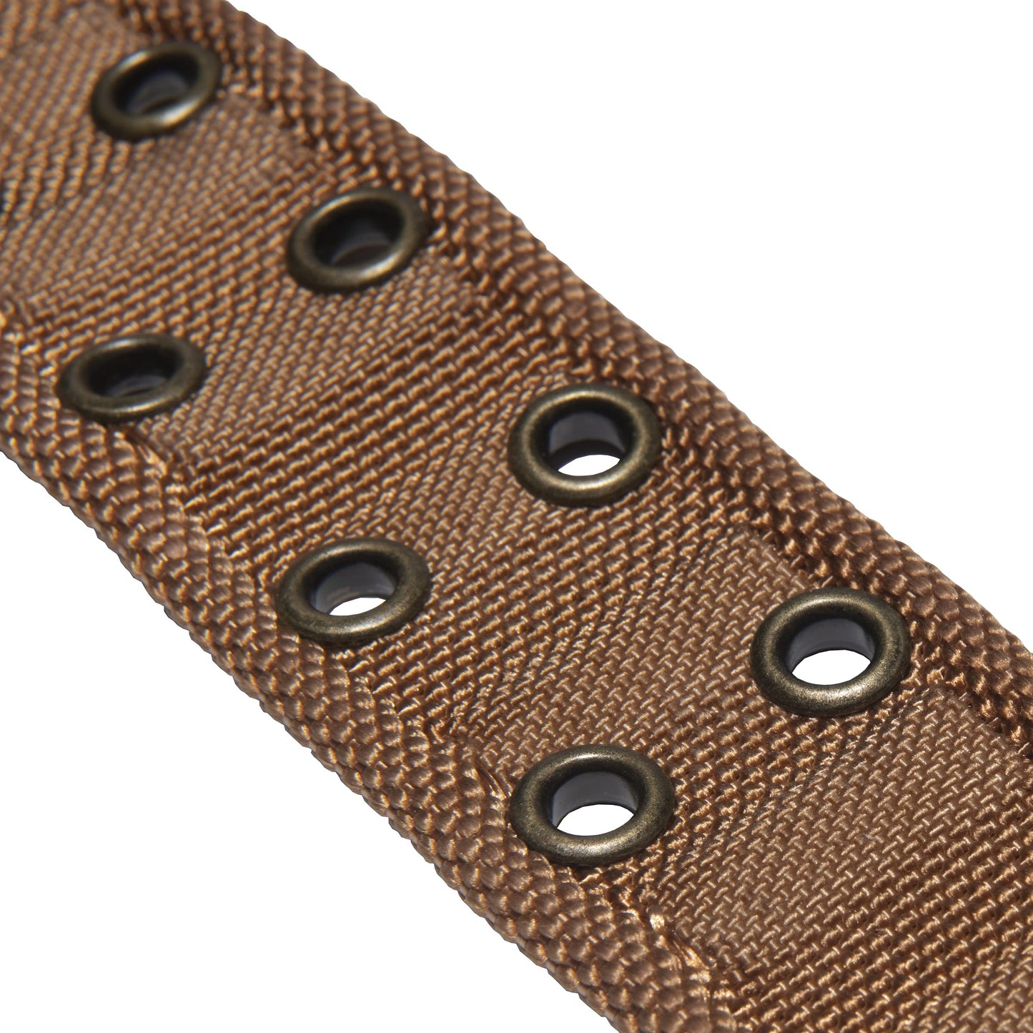 Carhartt Pet Fully Adjustable Wide Webbing Collar for Dogs, Heavy Duty Nylon for Walking & Training, Carhartt Brown, Large
