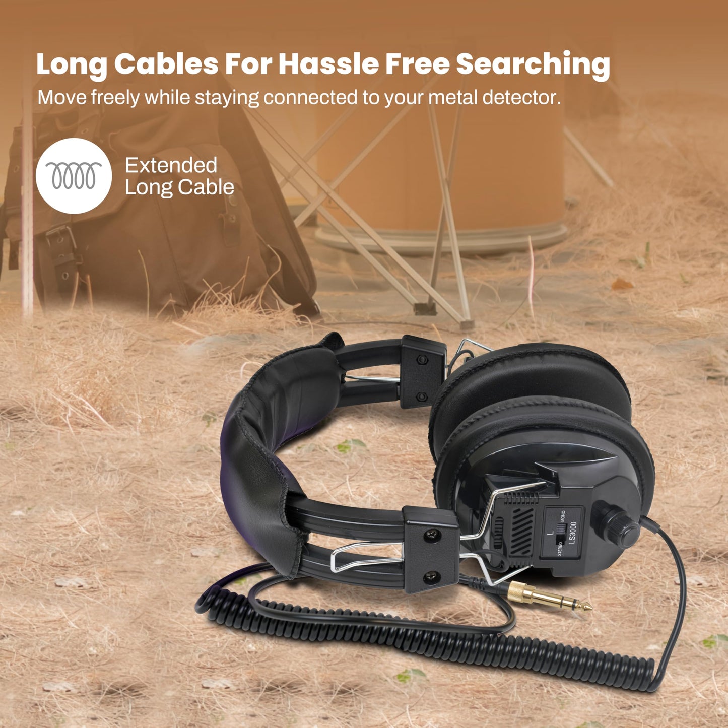 Fisher Stereo Headphones, Black