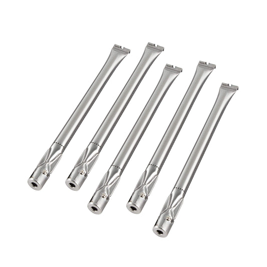 15.75-inch Tube Burner for Broil-Mate Gas Grill Models, Durable Stainless Steel Burner for Select Barbecue Replacement Parts, Set of 5-Pack (5)