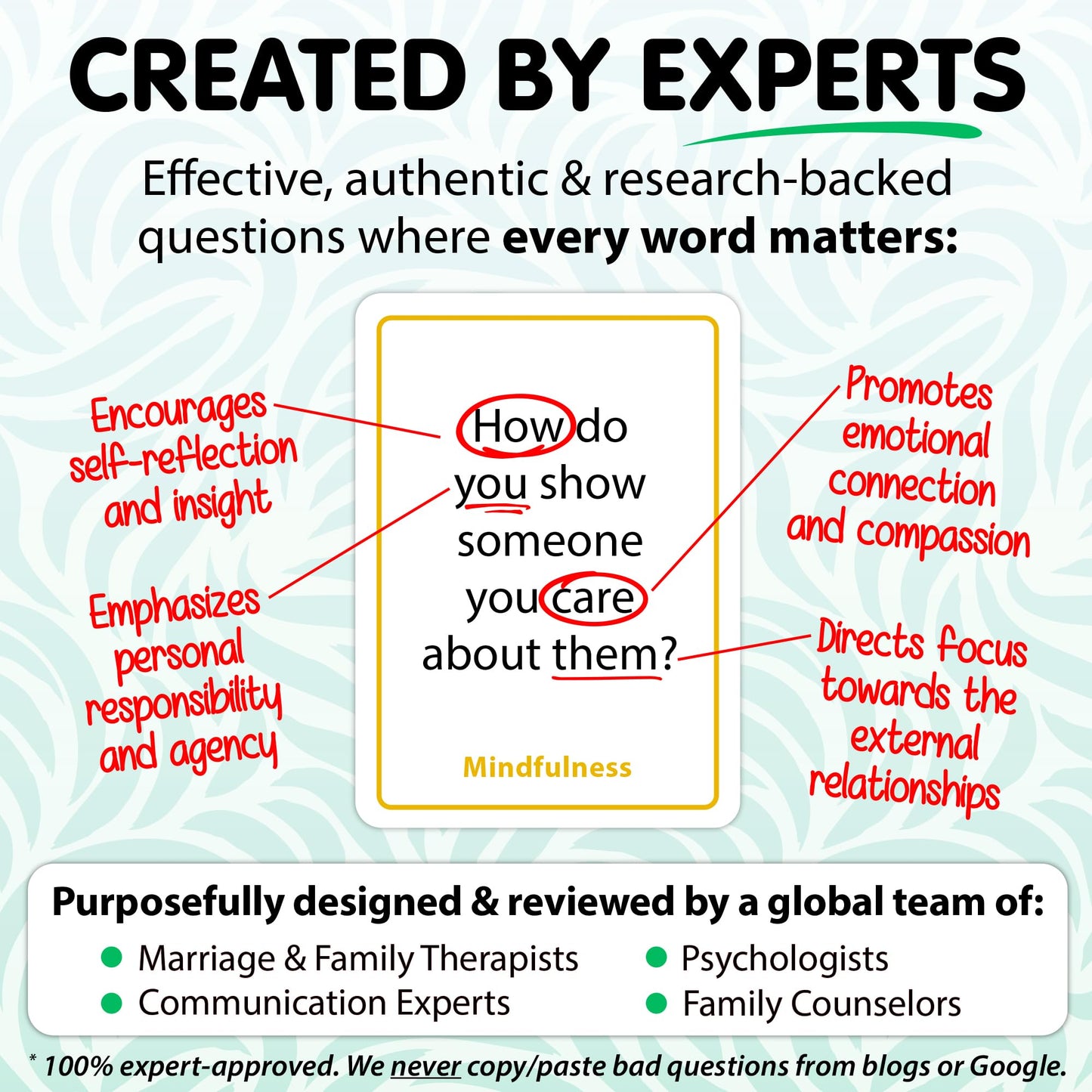 200 Safe, Trauma-Informed Conversation Starter Cards for Stronger Families - Build Support, Trust and Connection While Promoting A Sense of Safety - Parents Adults Children's Therapy Icebreaker Game