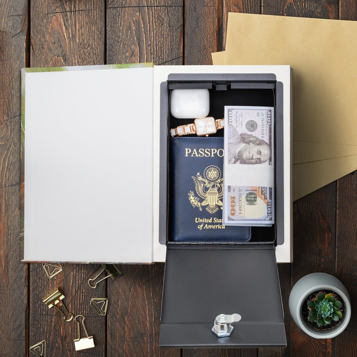BARSKA Hidden Real Book Gun Safe