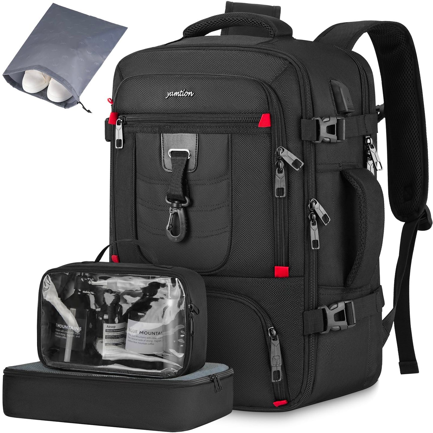 Carry On Backpack,Travel Backpack Laptop Bag Airline Approved for Men Women,Weekender Bag Sac à Dos