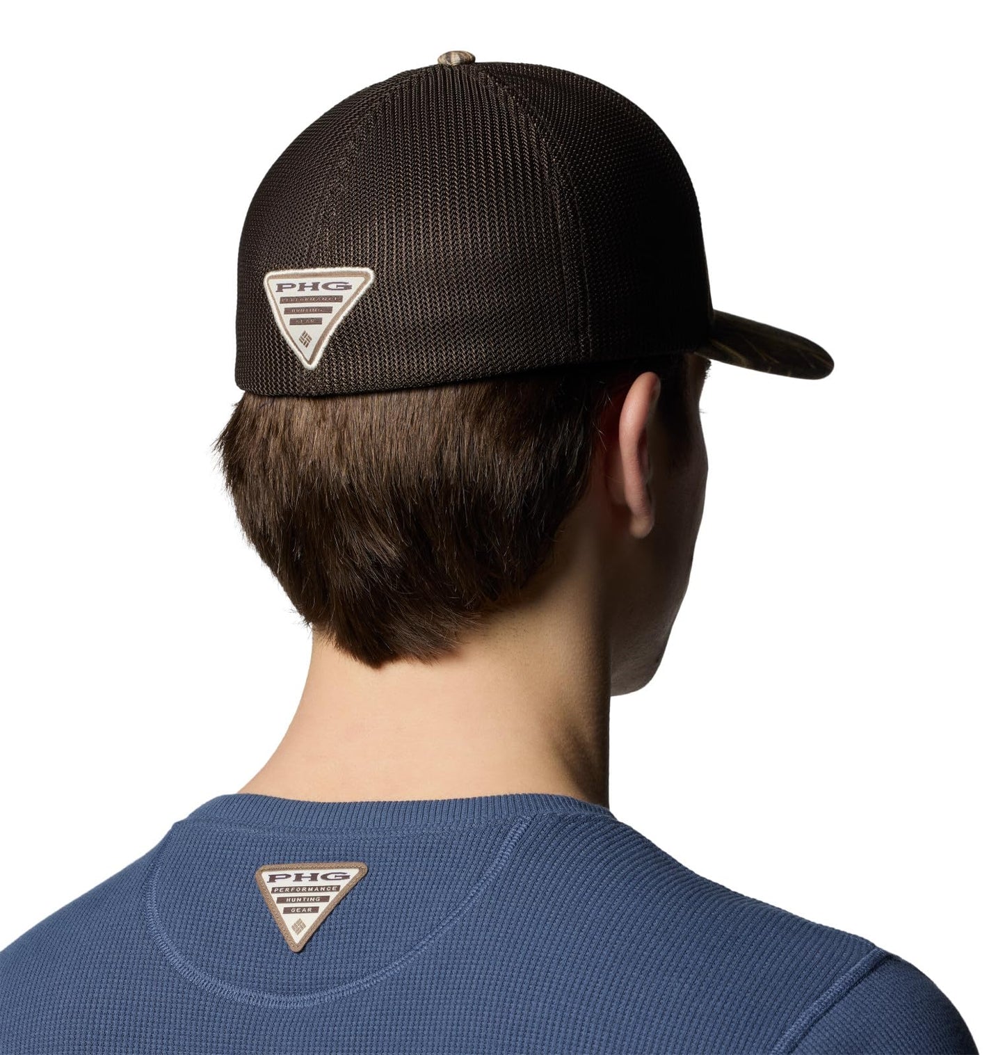 Columbia Unisex PHG Camo Mesh Ball Cap, Realtree Max7/Tri-Fill Antlers, XX-Large