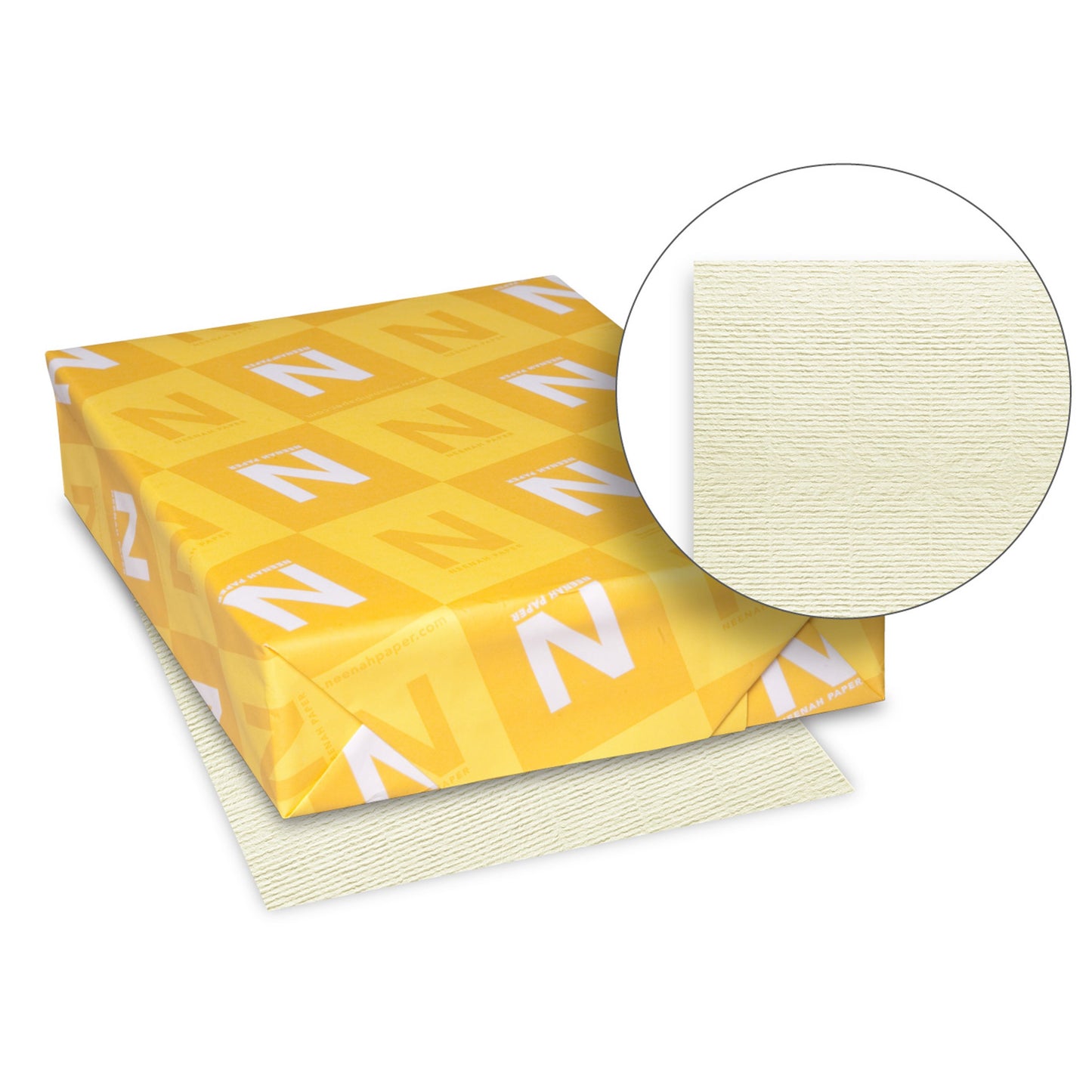 Neenah Classic Laid Writing Paper, Letter 8.5 x 11 Inches, 24 lb., Natural White, 500 Sheets (06531)