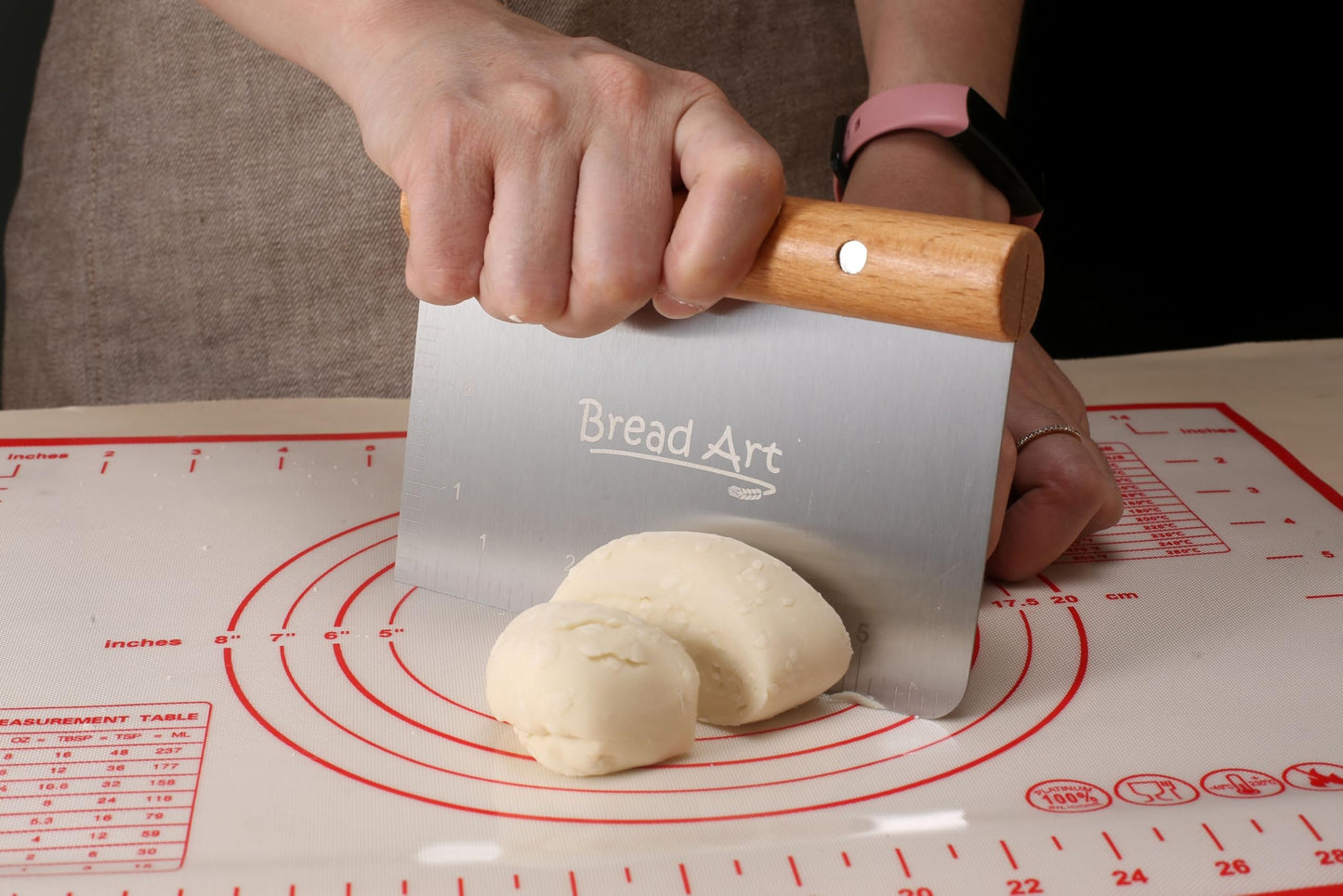 Sourdough Bread Baking Supplies - 2PCS of 9 Inch Round Sourdough Proofing Baskets KIt with Silicone Bread Sling, Dough Scrapers, Bread lame, Dough Whisk and a Cleaning Brush