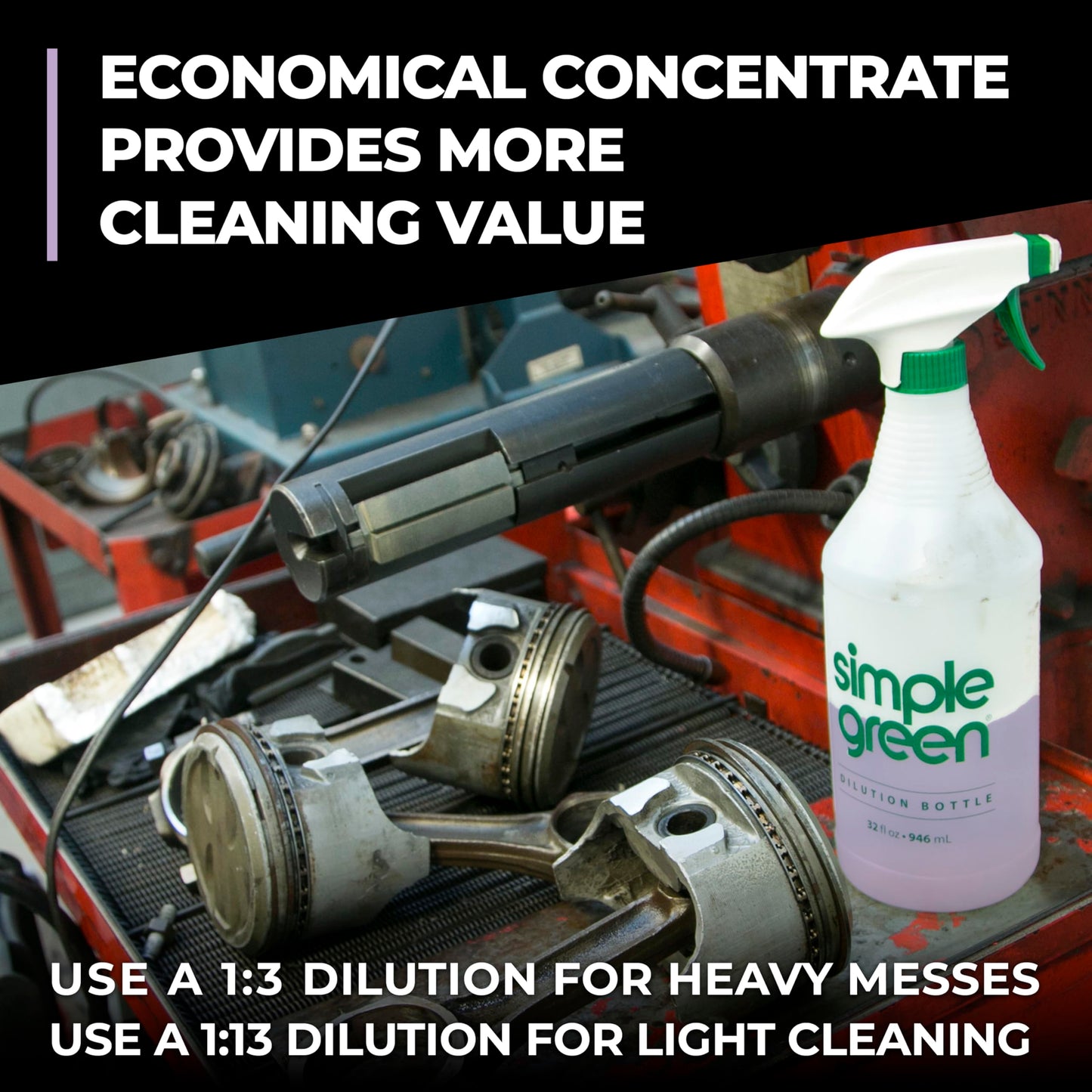 Simple Green Pro HD Heavy Duty Cleaner Concentrate 1 Gallon Bottle