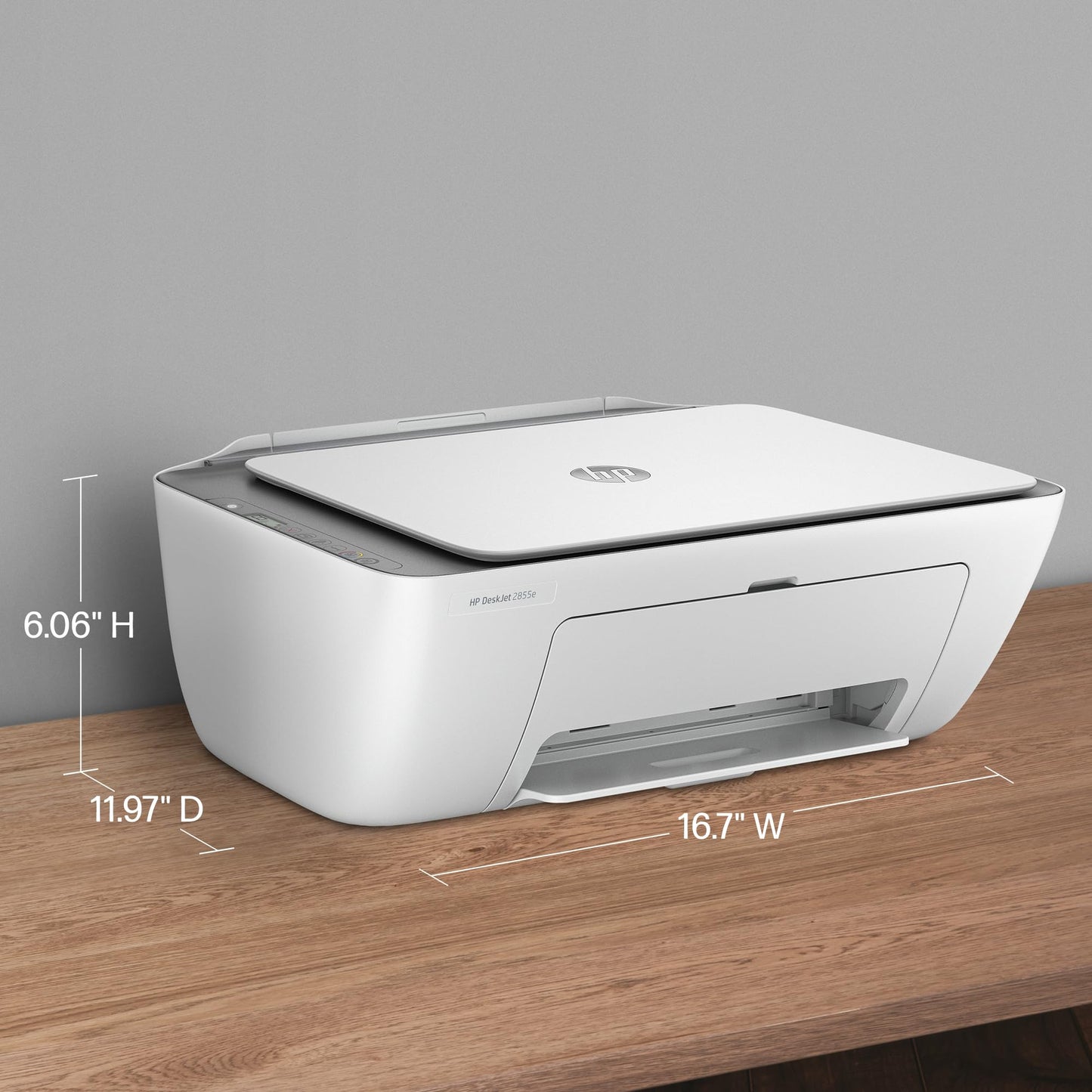 HP DeskJet 2855e Wireless All-in-One Printer, Scanner, Copier