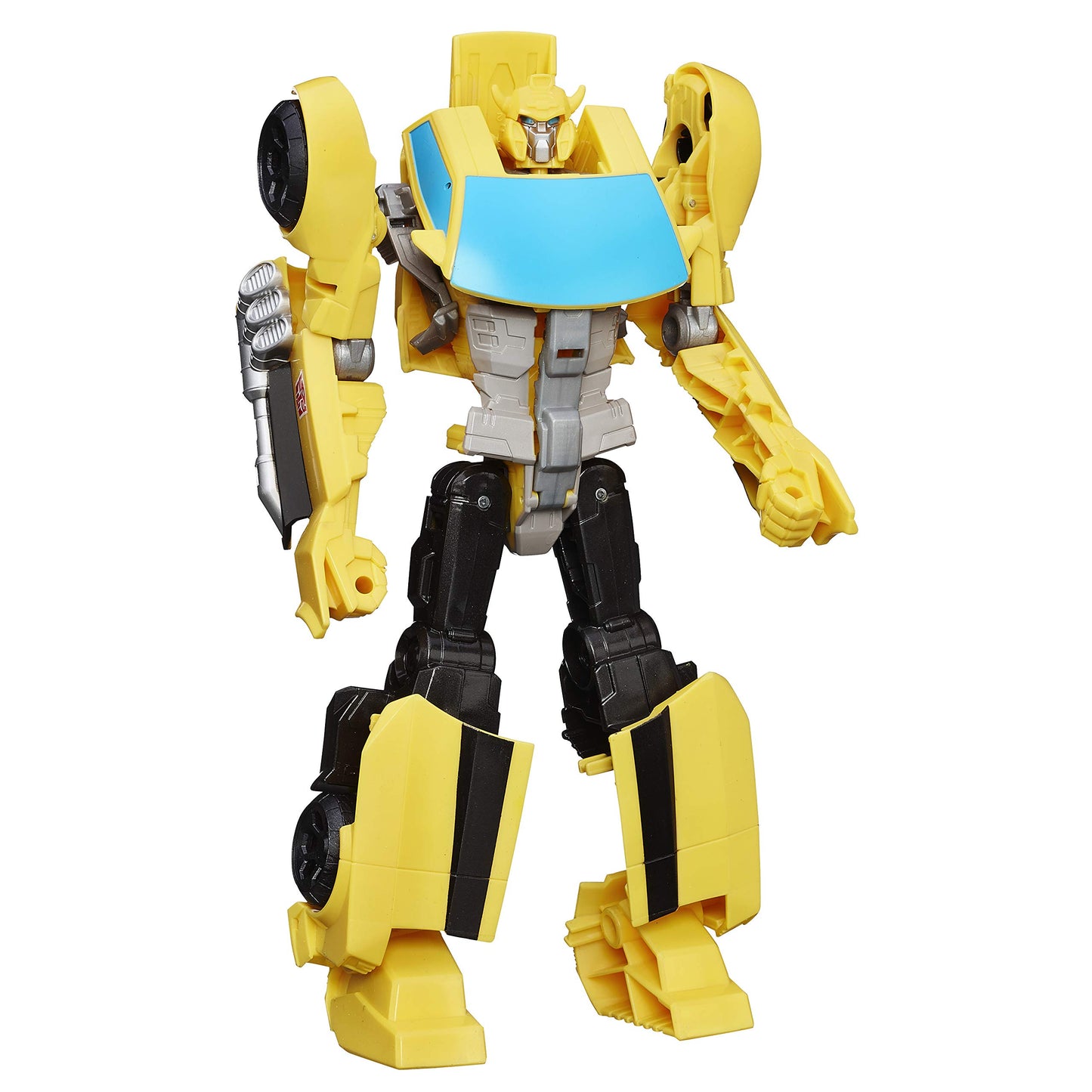 Transformers Toys Heroic Bumblebee Action Figure - Timeless Large-Scale Figure, Changes into Yellow Toy Car - Toys for Kids 6 and Up, 11-inch (Amazon Exclusive)