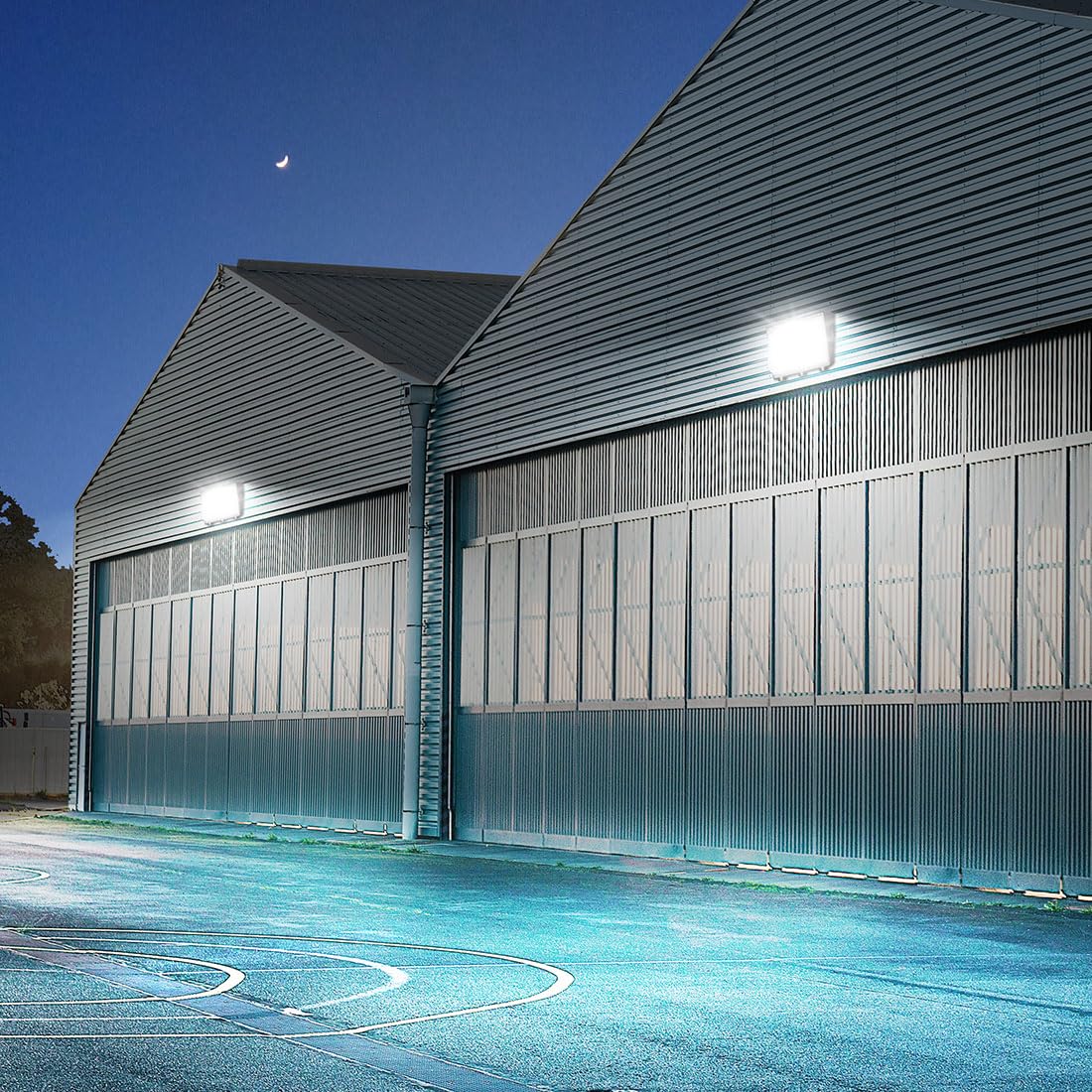 120W LED Wall Pack Light with Dusk to Dawn Photocell, 13200LM 5000K Daylight 100-277V, Waterproof Outdoor Commercial Wall Mounted Lights for Parking Lot, Yard, ETL Listed