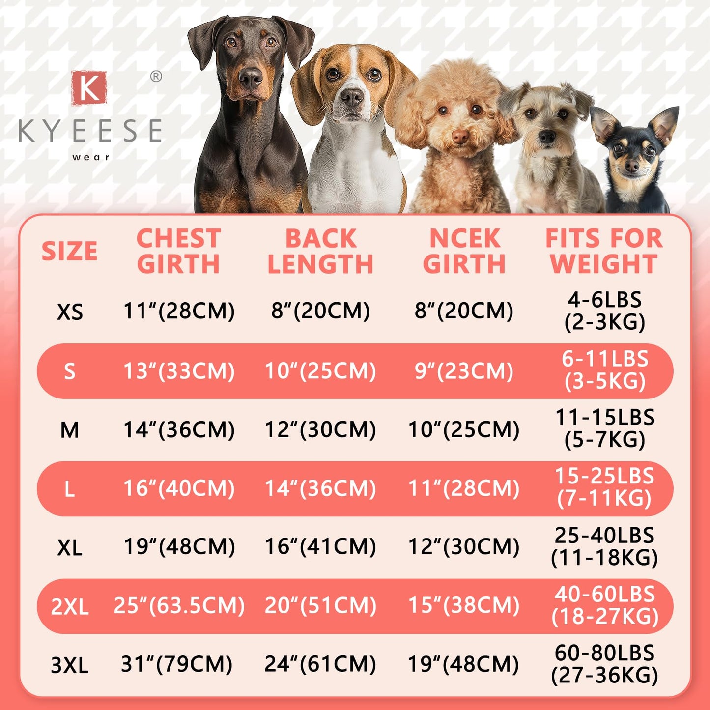 KYEESE Dog Pajamas Velvet Dog Pajamas Large Sized Dogs Soft Dogs Clothes Pjs with Yellow Ducks Pattern Stretchy Pet Jammies Coat Comfy Pet Onesie Costume, 3X-Large