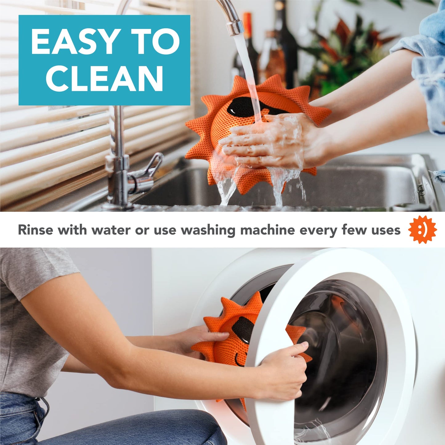 BubbyShine Hot Tub Scum Absorber for Spa Hot Tub Cleaner, Hot Tub Accessories for Adults, Hot Tub Scum Sponge for Hot Tub Oil Absorbing Sponge for Pool Cleaner, Hot Tub Sponge for Scum, 2 Pack