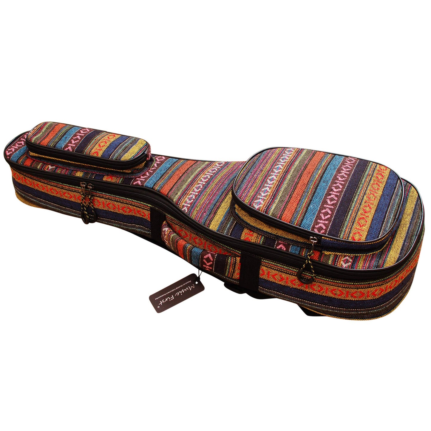 Music First 15mm Thick Padded Ukulele Bag for Baritone Ukulele 30"~31"