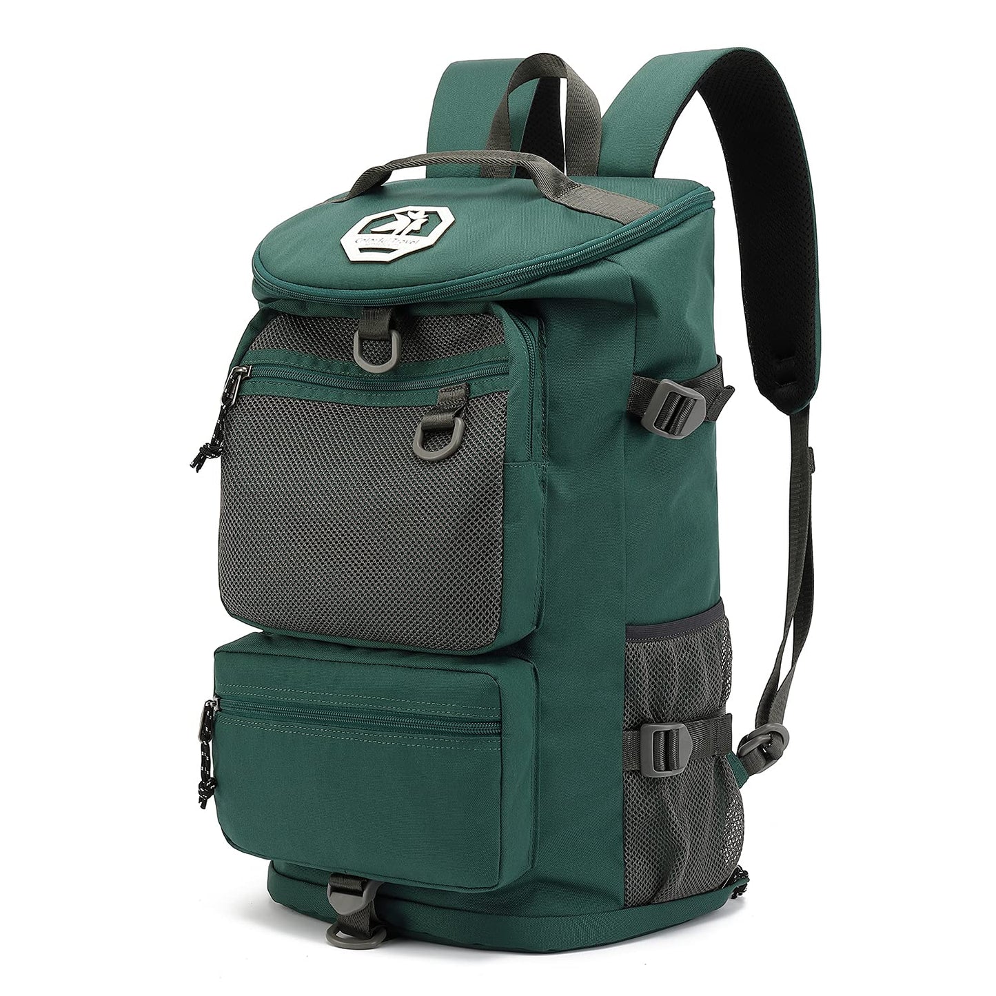 Kalesi Gym Duffle Bag Backpack 4-Way Waterproof with Shoes Compartment for travel Sport Hiking laptop, Green, X-Large, Backpack