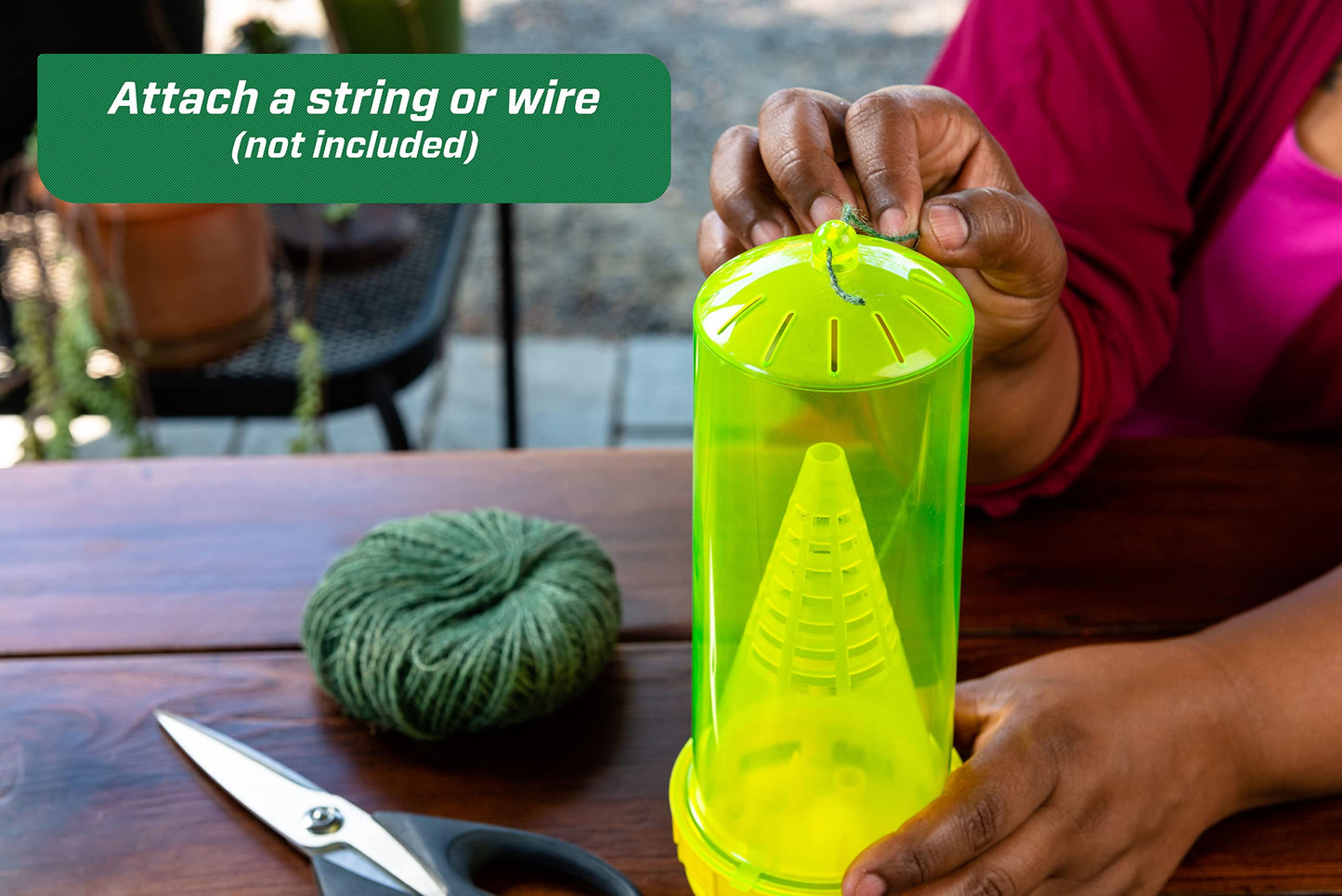 Rescue! Reusable Yellowjacket Trap – Includes Attractant - 2 Traps