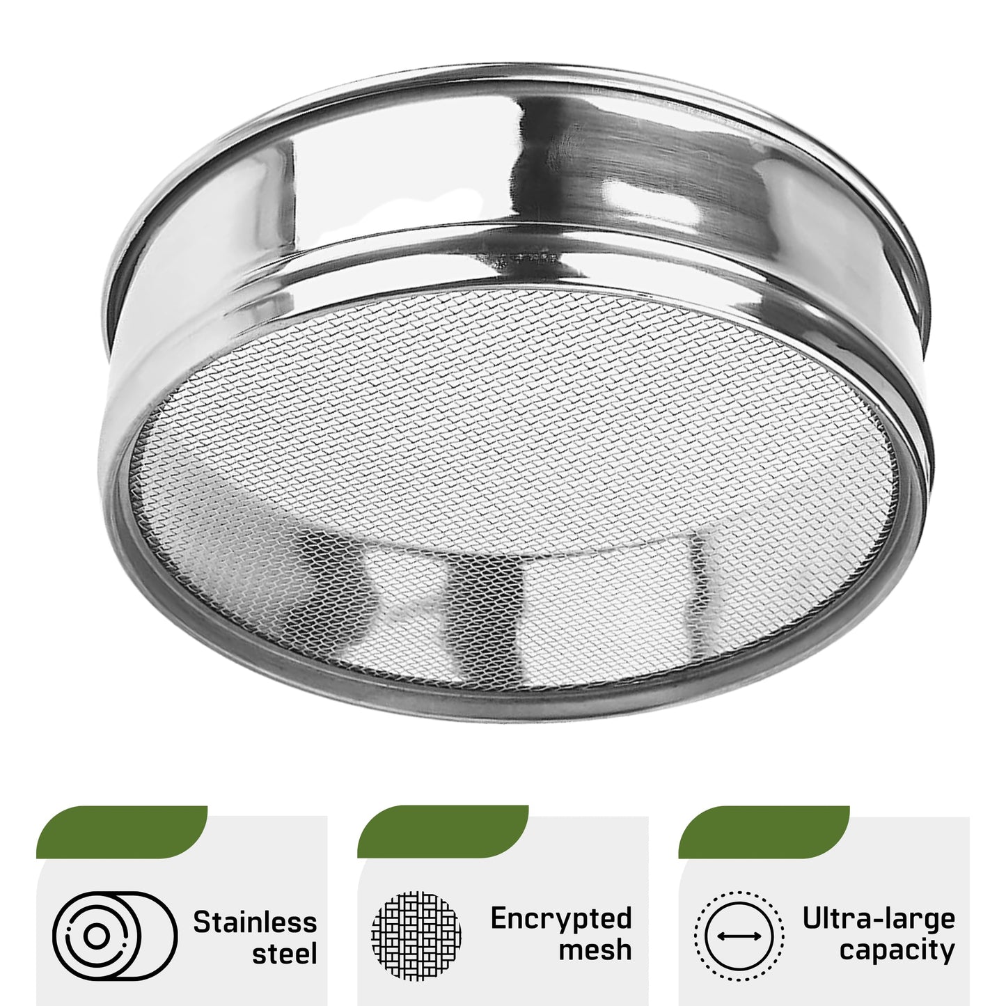 YARRD Stainless Steel Seed Sprouting Kit – Stainless Steel Sprouting Tray Round 3-Tier for Microgreens Broccoli Sprouts Growing Kit Microgreens Tray Seed Germination
