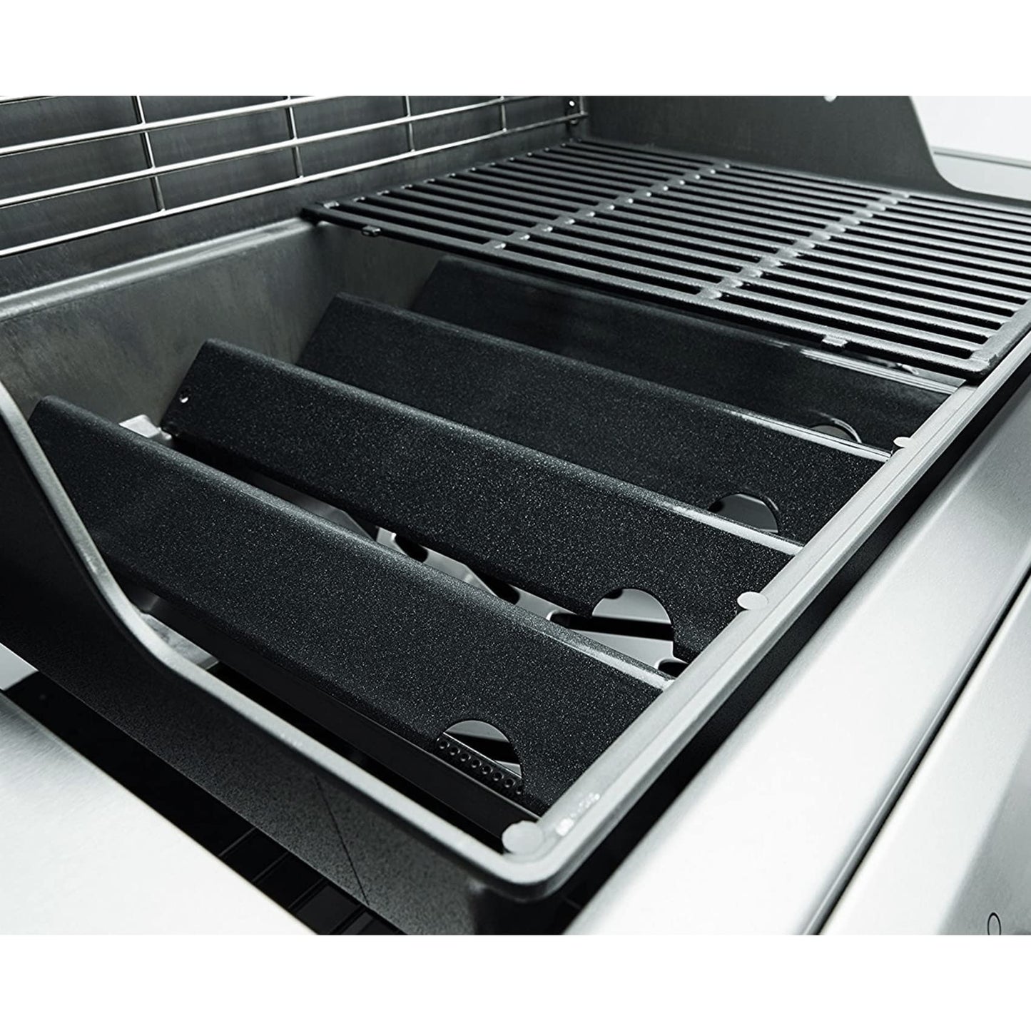Stanbroil Porcelain Enameled Flavorizer Bars for Weber Genesis II/LX 300 Series (2017 and Newer) Gas Grills, Replacement Parts for Weber 66032/66795, 5 Pack