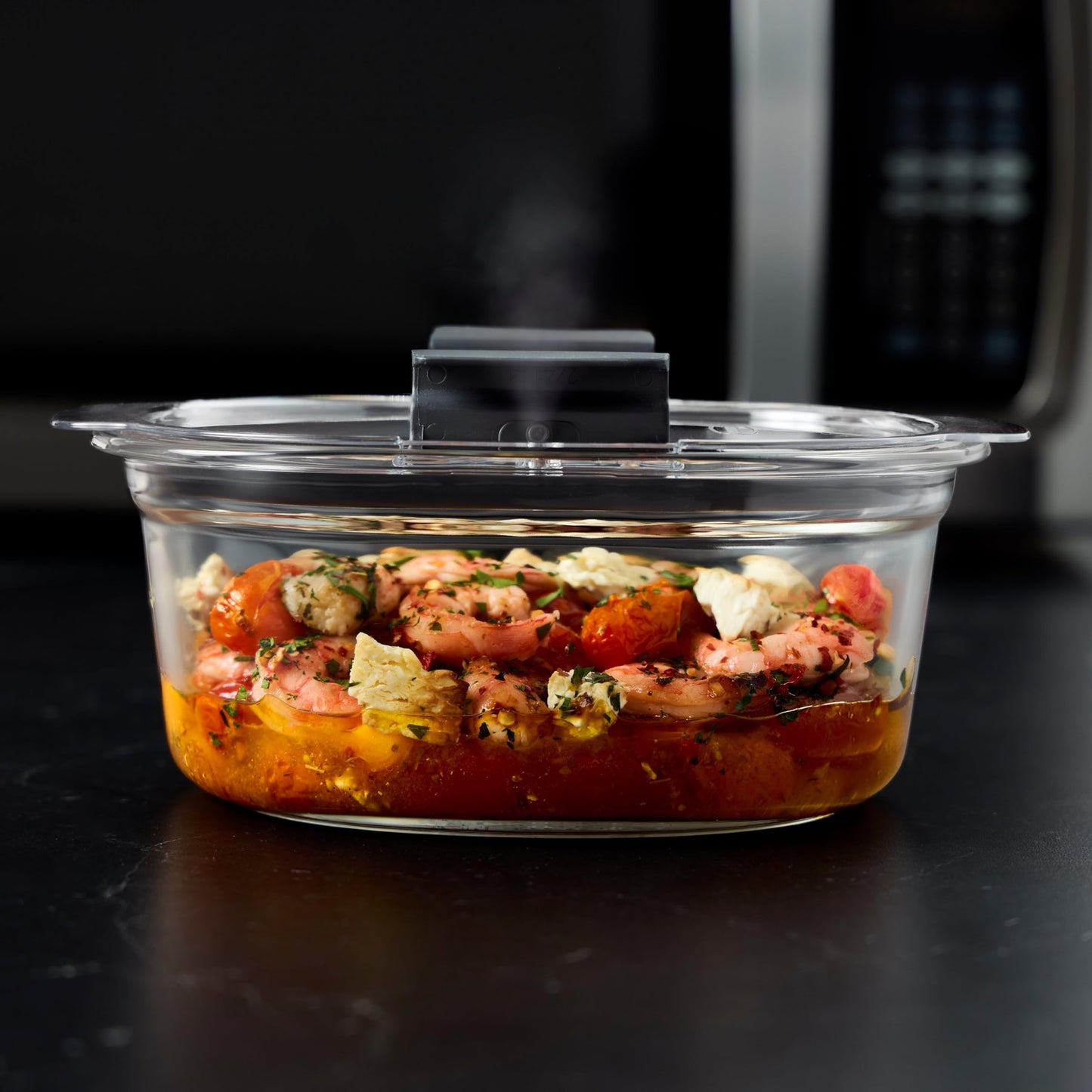Rubbermaid Brilliance Glass Round Leak-Proof 6-Piece Set Food Storage Containers with Lids, Meal Prep Containers
