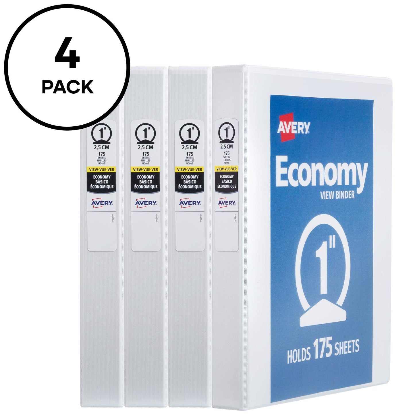 5-1/2" x 8-1/2" Mini Economy View Binders