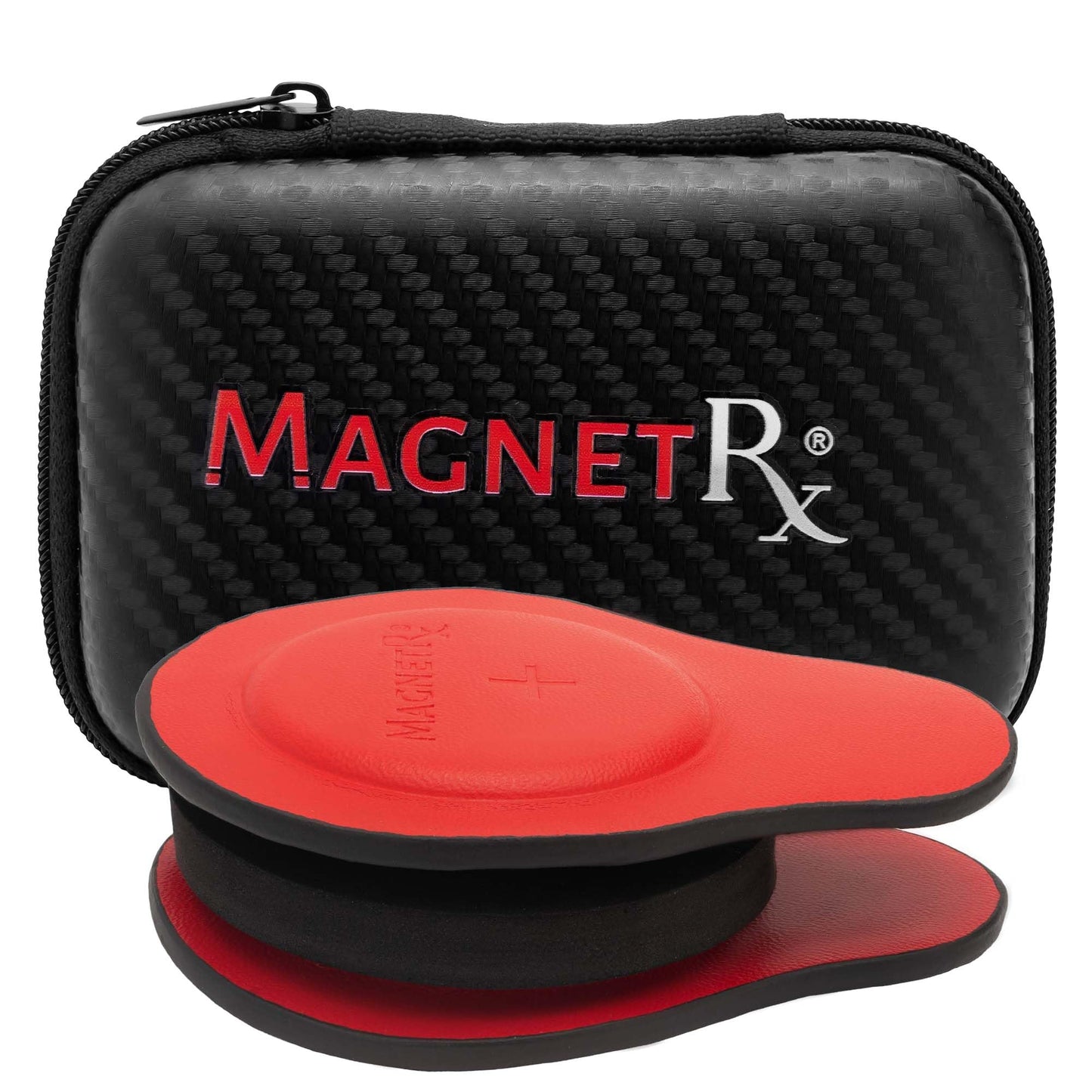 MagnetRX® Biomagnetic Magnet Kit – Imanes terapeuticos de neodimio para biomagnetismo (2 Medium Units (Leather Coated))