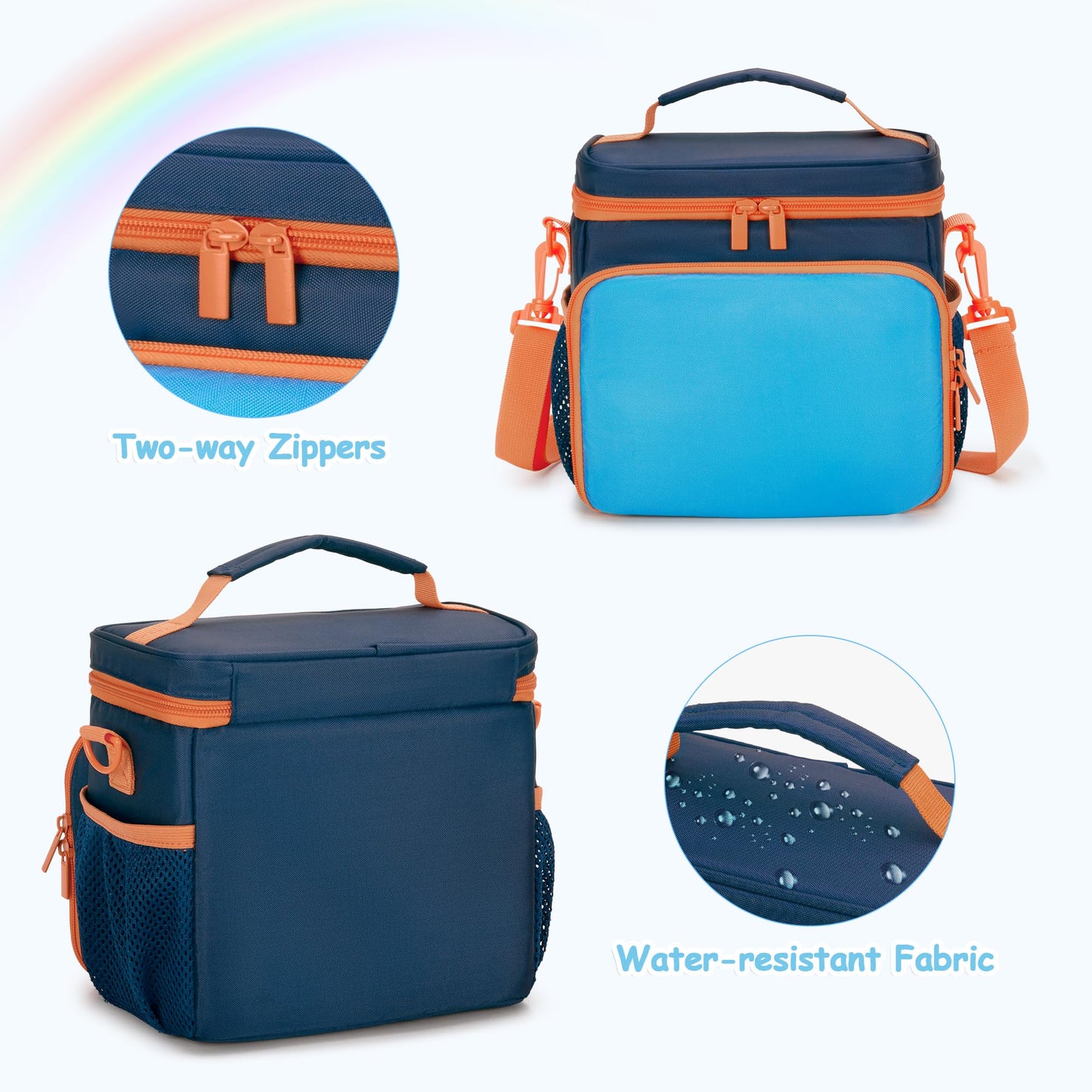 GRAOSO Carrying Case Compatible with Little Tikes Story Dream Machine Books Starter Set, Toy Storage Bag with Handle & Shoulder Strap for Storybook/Charger/Character, Blue, Bag Only (Patented Design)