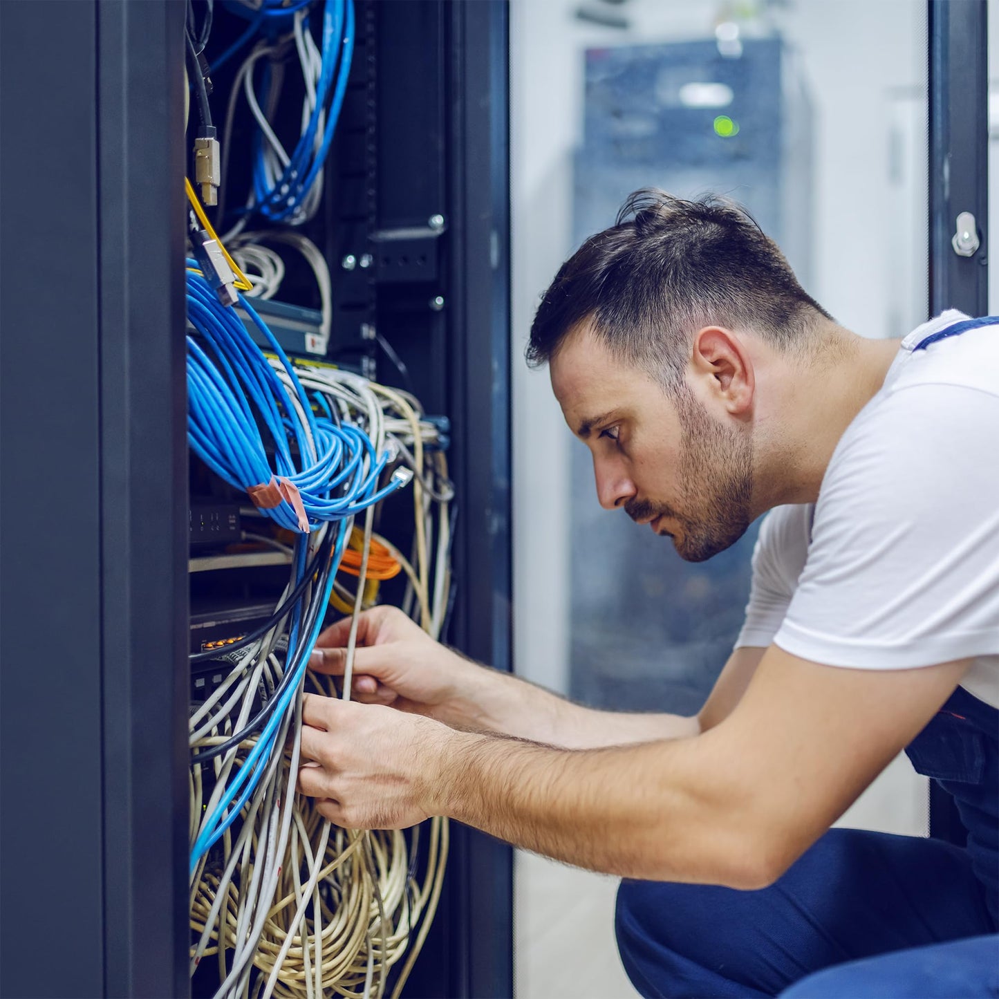 VIVO 250ft Bulk Cat6 Wire, Full Copper Ethernet Cable, 23 AWG, UTP Pull Box, LAN Network, Blue, CABLE-V016