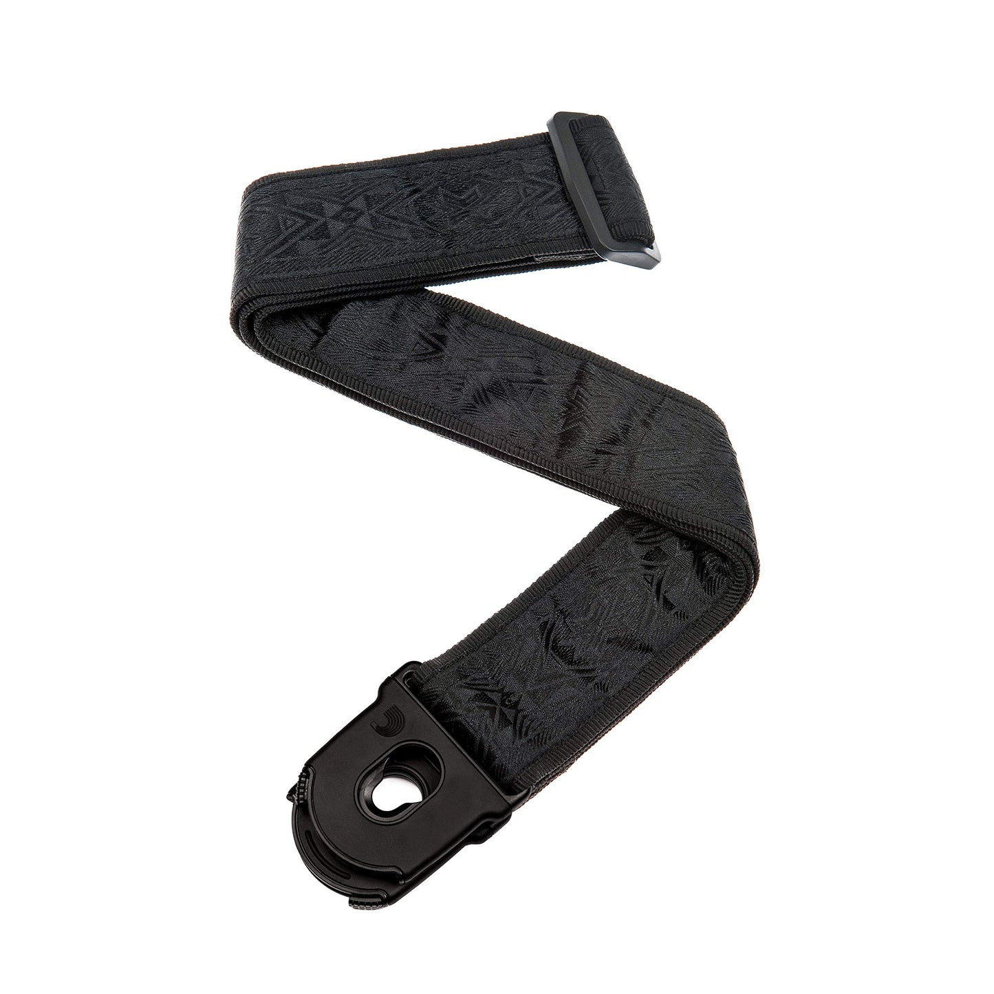 Planet Waves 50PLB01 Planet Lock Guitar Strap - Black Satin