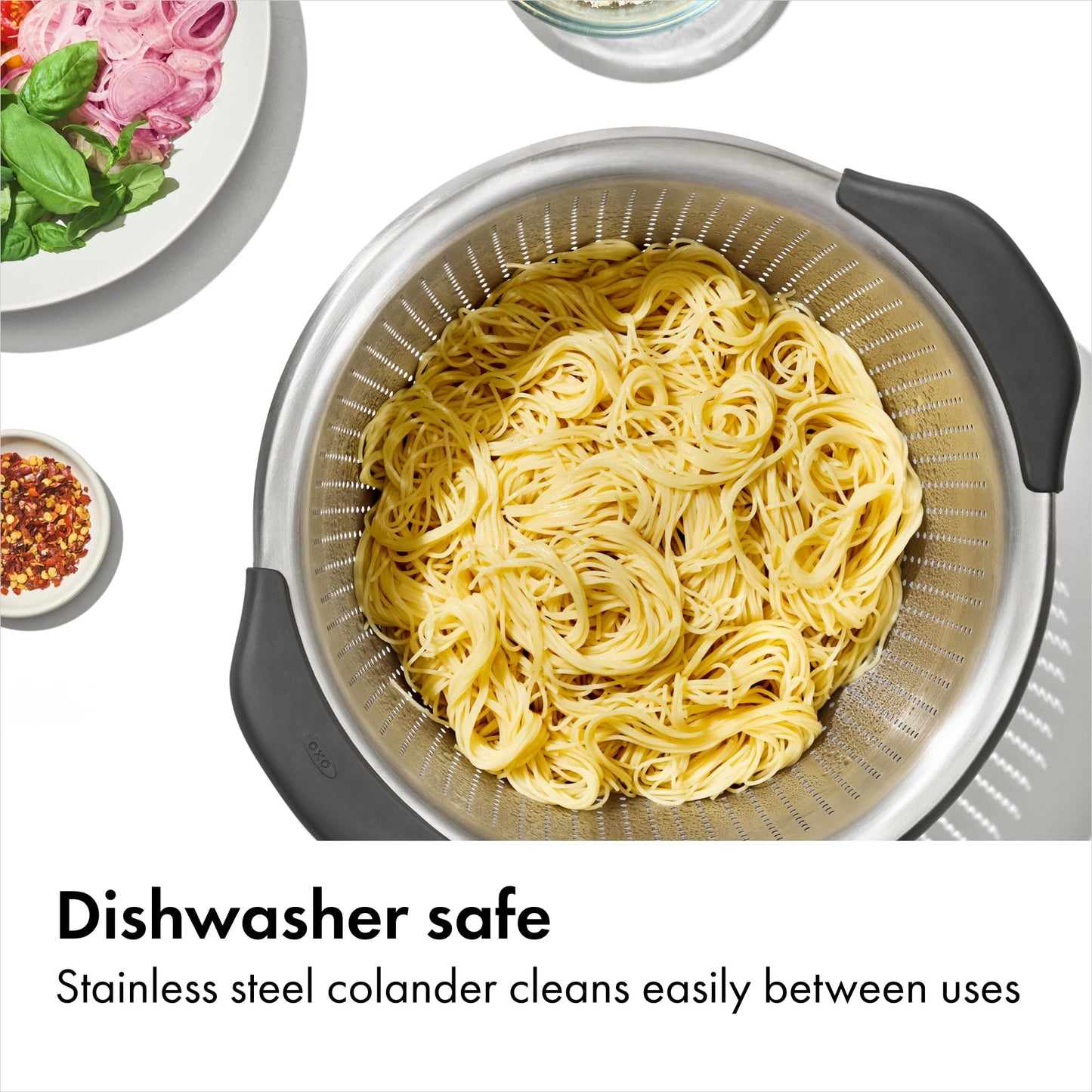 OXO Good Grips Stainless Steel 5 qt./ 4.7 L Colander
