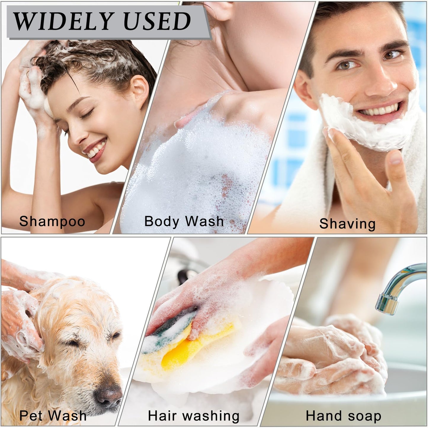 70 Pcs 2 oz Plastic Foam Soap Dispensers Refillable Soap Bottles with Pump Mini Cleaning Foam Pump Bottle Empty Foam Dispenser for Refillable Travel Hand Soap Shampoo Cosmetics (Black)