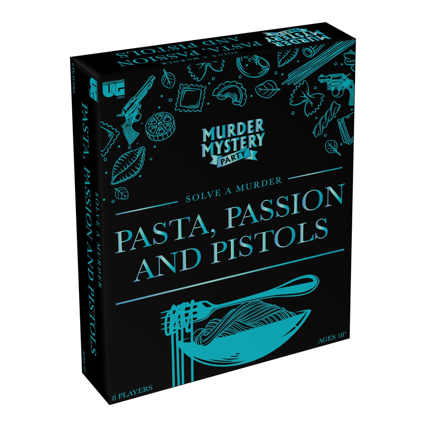 Murder Mystery Party - Pasta, Passion and Pistols