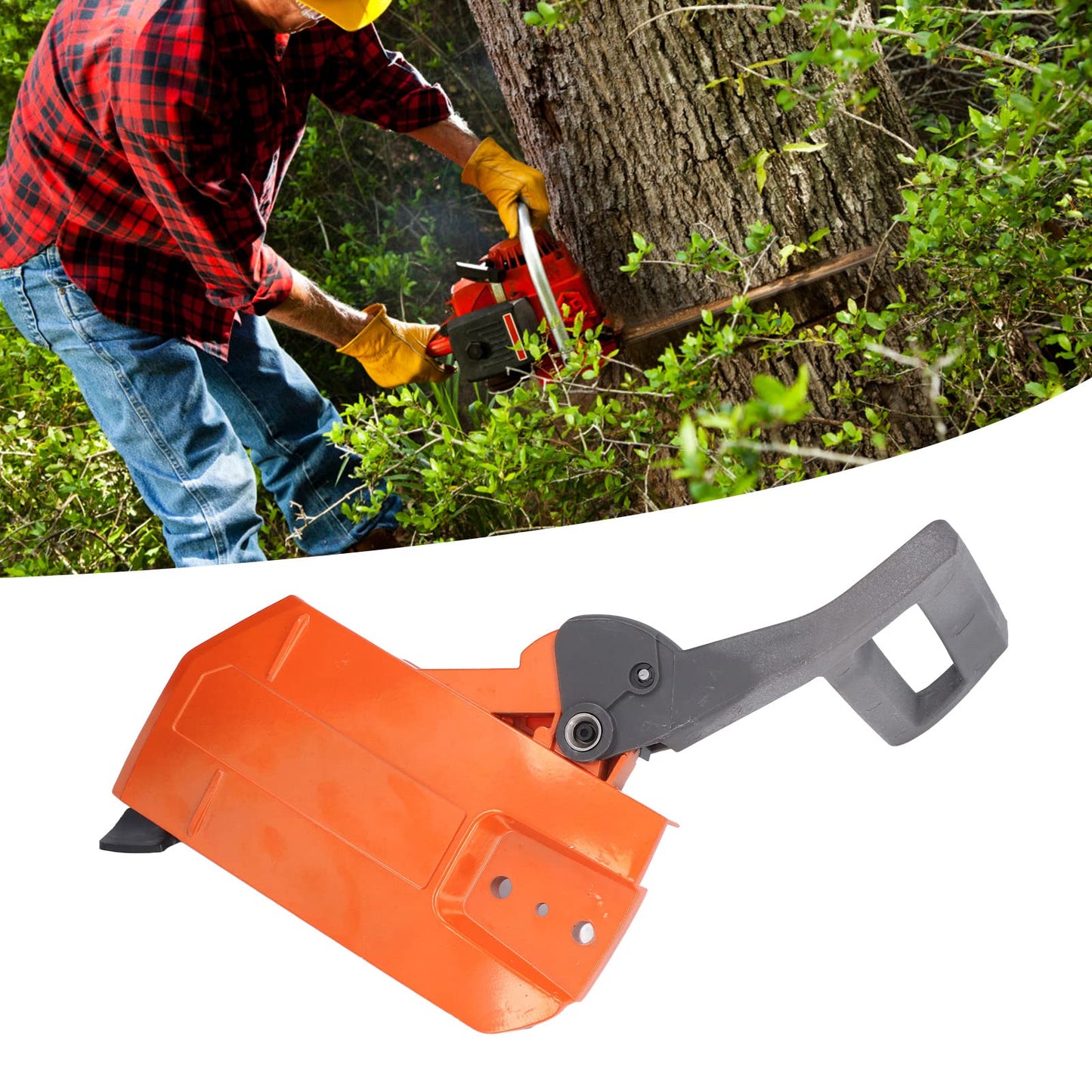 Chainsaw Cover ABS Iron High Accuracy High Hardness Fine Workmanship Chainsaw Parts for 61 66 266 268 272XP