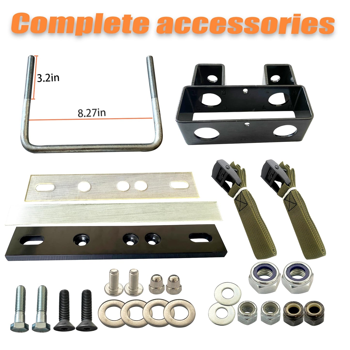 CCLINK Universal Chainsaw Holder for Tractor 20''Chainsaw Carrier Chainsaw Mount for Tractor Compatible with Tractors ATVs UTVs Trucks etc