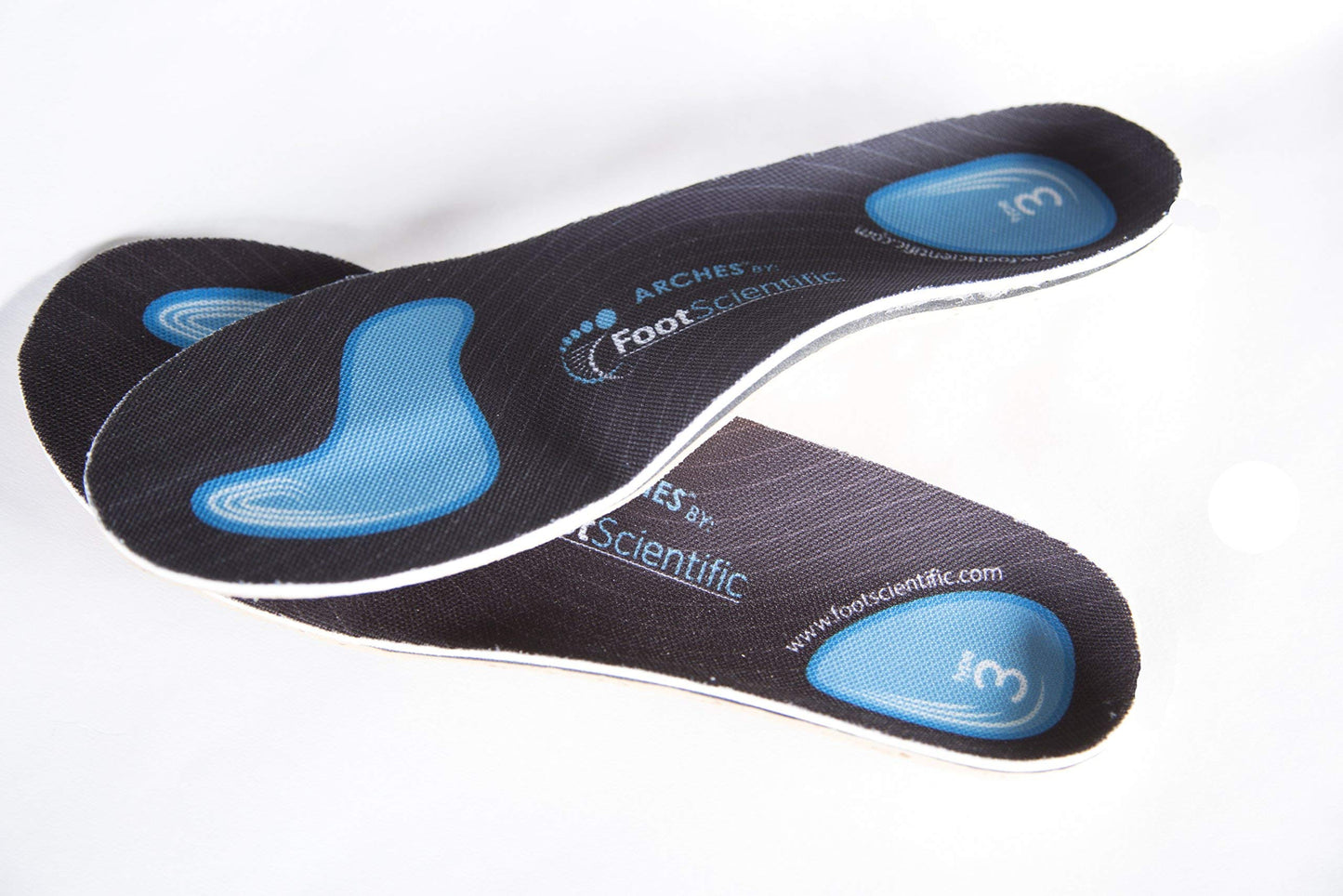 FootScientific® Arches Type 3 (High Arch) Orthotic Shoe Insoles (Men 11-11.5 / Women 13-13.5)