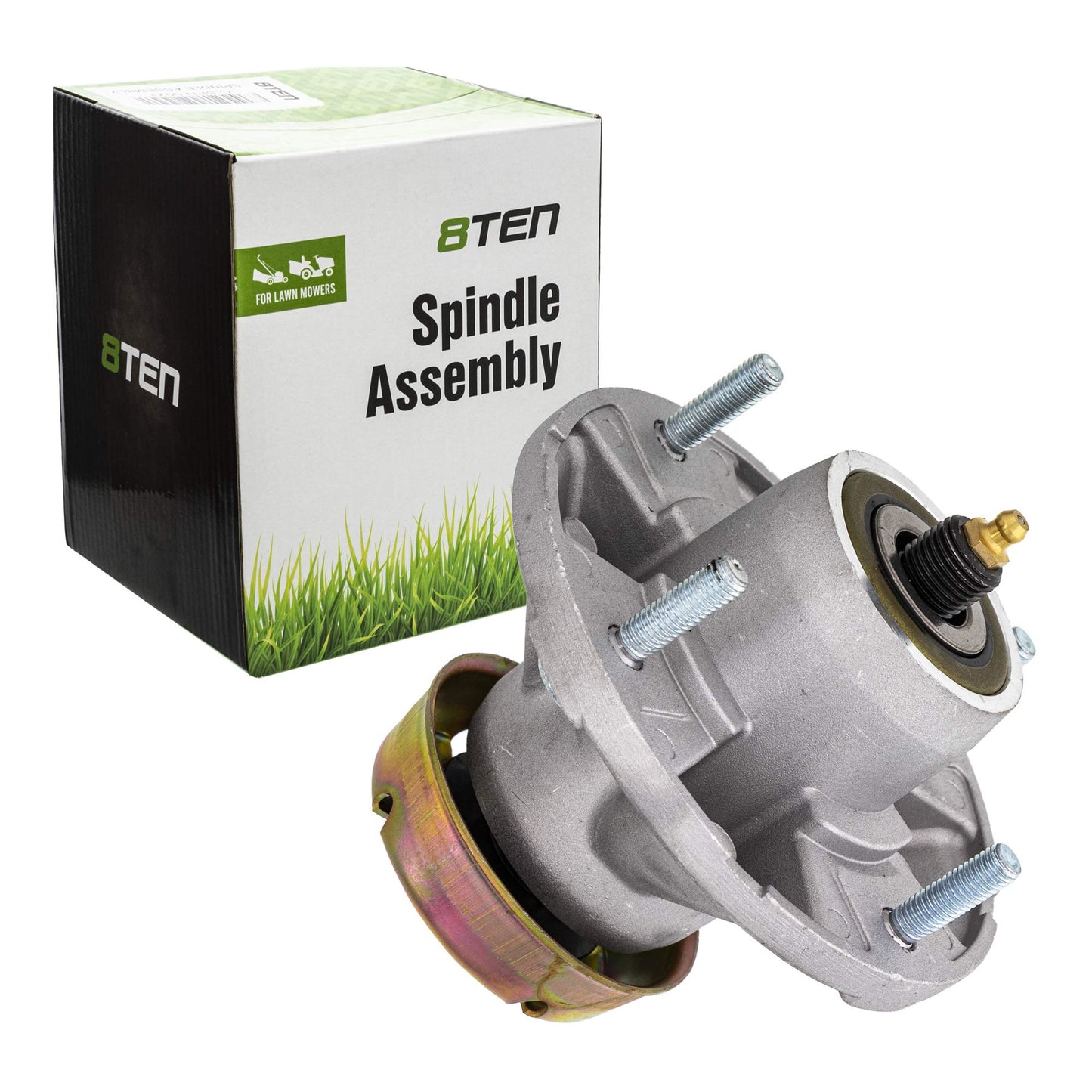 8TEN Mower Deck Spindle for John Deere X500 X324 X530 X534 Z465 SST16 Z540M Z435 AM124498 AM131680 AM135349 AM144377
