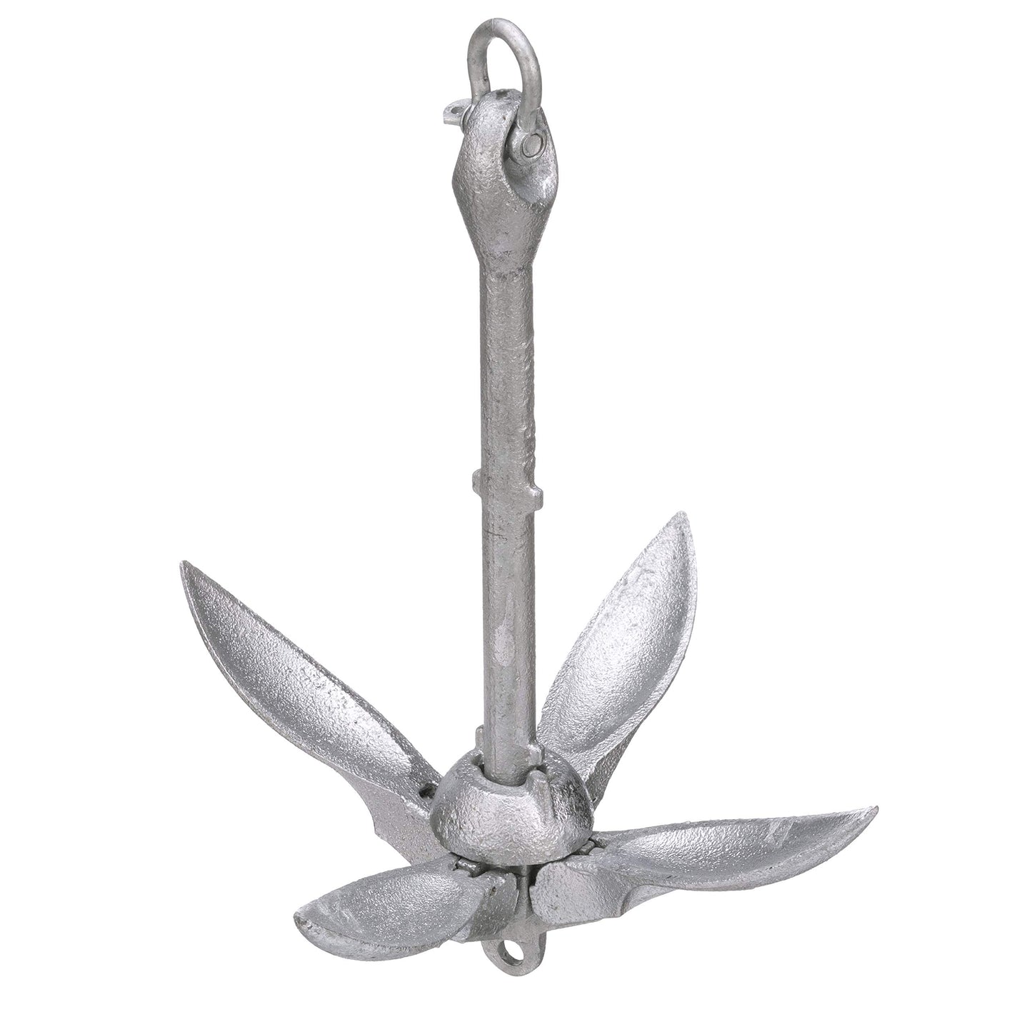 SEACHOICE Folding Grapnel Anchor 3-1/2 lbs. 41000, One Size, Steel