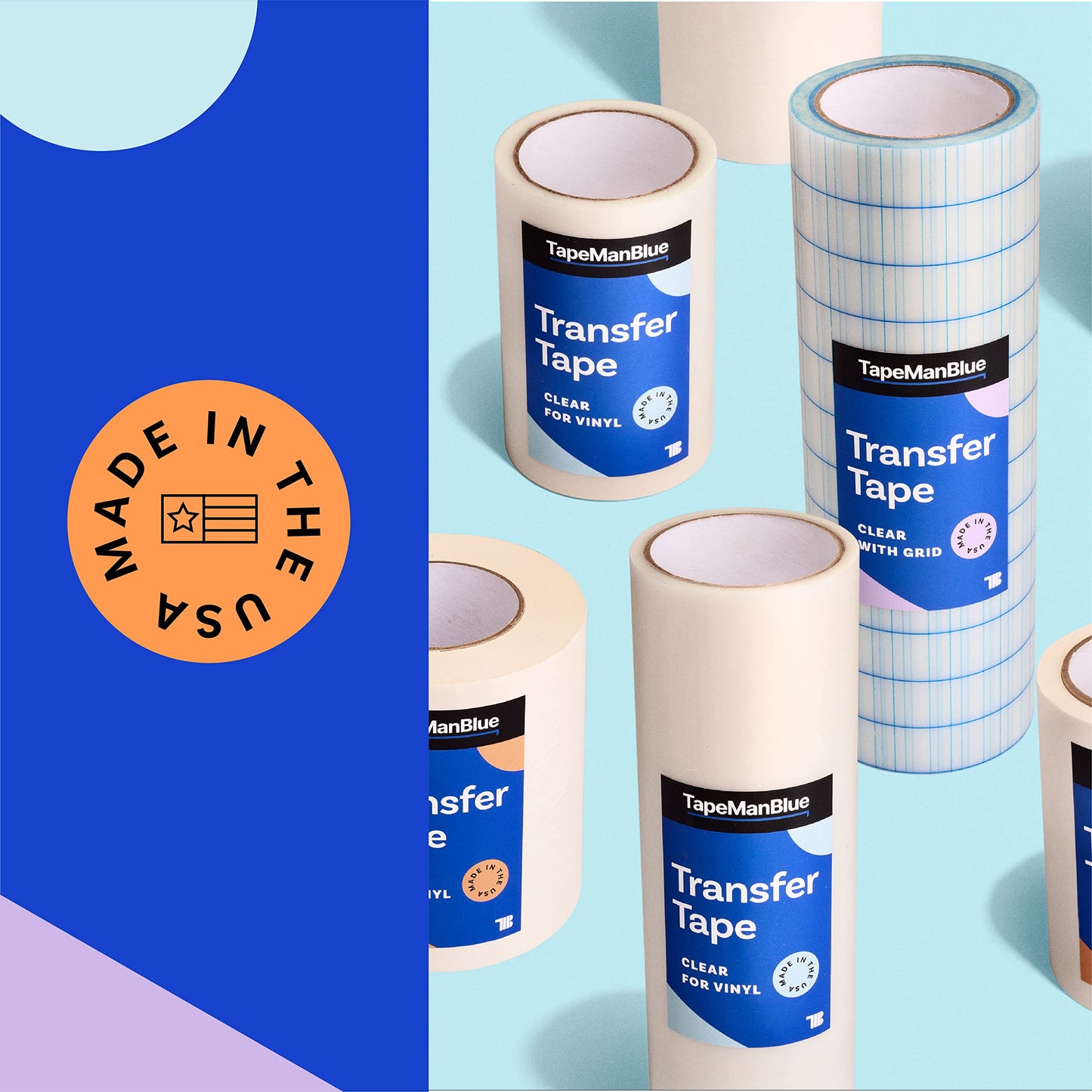 12" x 300' Roll of Clear, High-Tack Application Tape/Transfer Tape for Cricut, Silhouette, Pazzles, Craft ROBO, QuicKutz, Craft Cutters, Die Cutters, Sign Plotters - Easy to Use for Vinyl Application