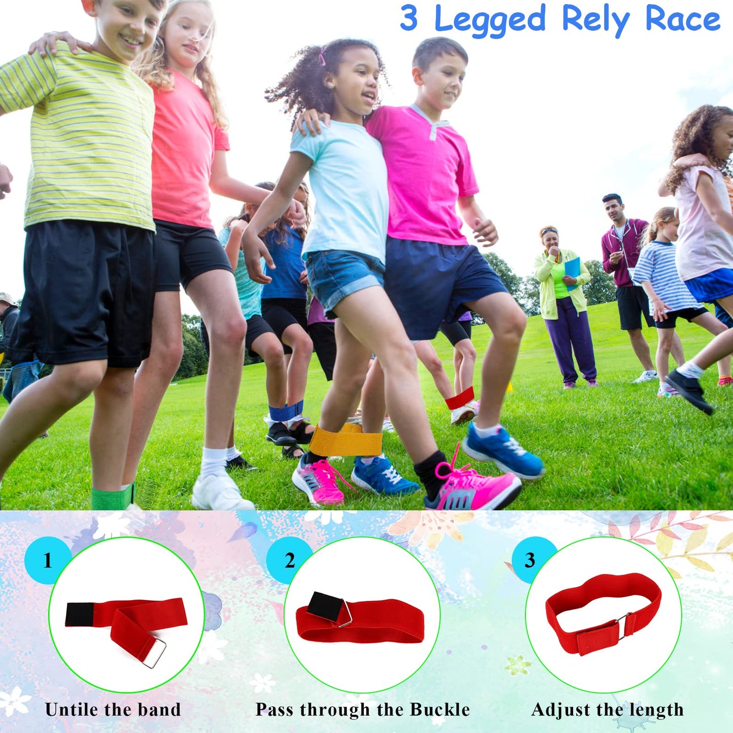 Potato Sack Race Bags Backyard Lawn Games for Kids Adults, Field Day Birthday Party Outdoor Activities Games for Kids Family, Carnival Games, Egg Spoon 3 Legged Relay Race,Outside Camping Games