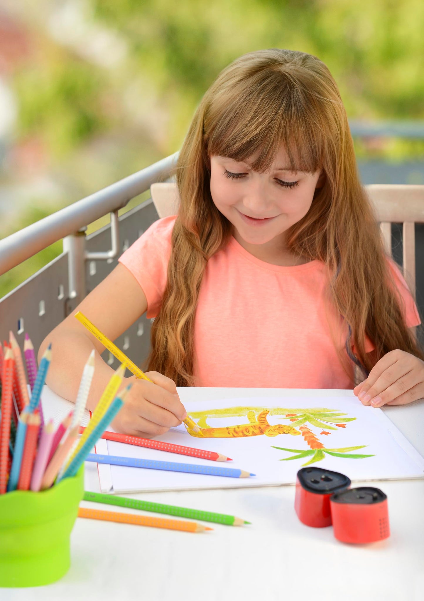 Faber-Castell 48 Colour Grip Pencil with Accessories