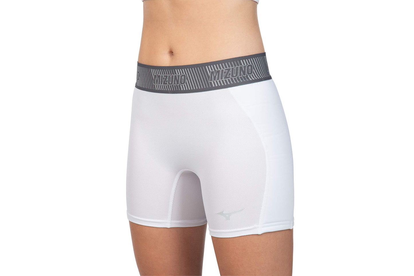Women's Aero Vent Padded Sliding Short, White, Medium