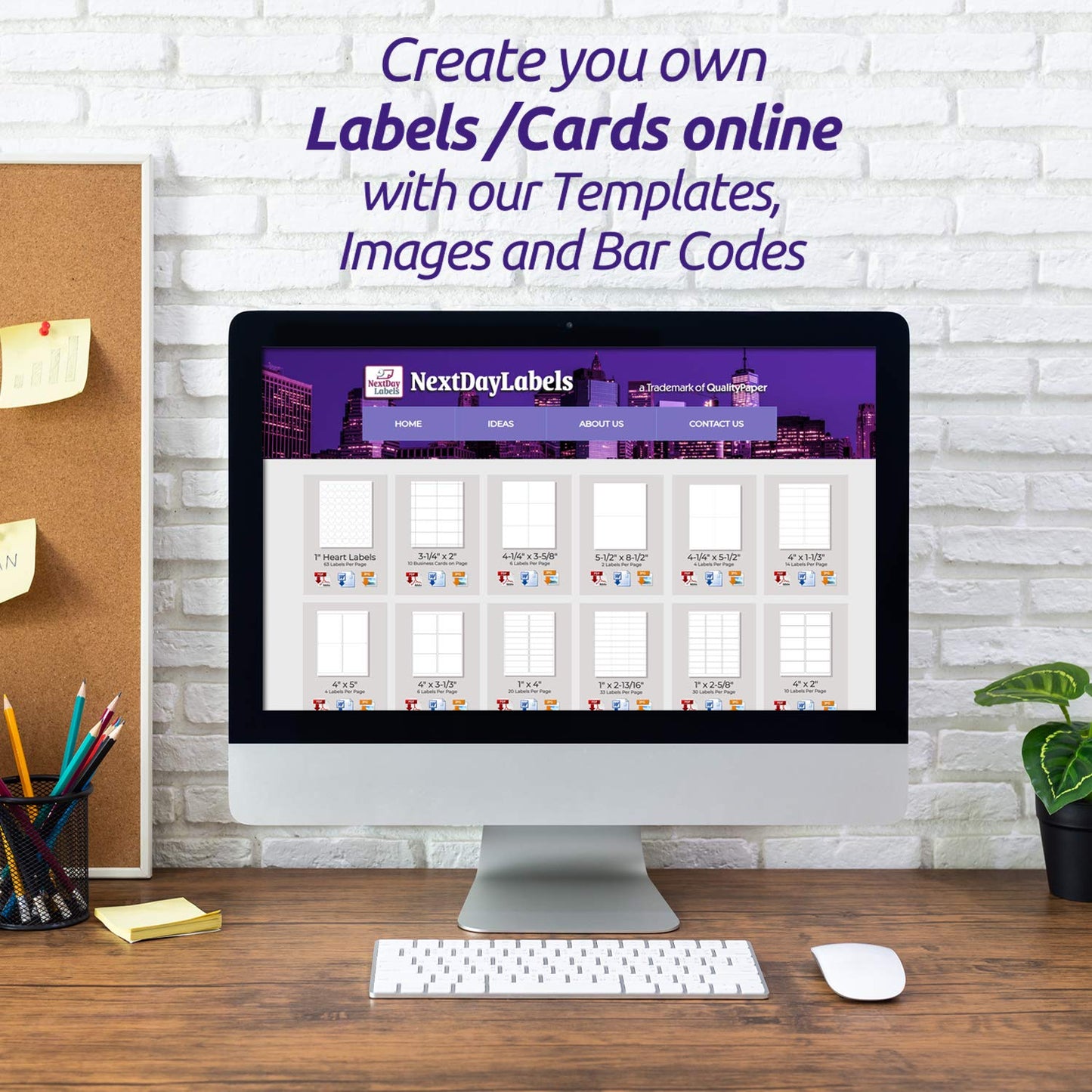 8-1/2" x 11" Laser/Inkjet Postcards 4 Per Page, (4-1/4" x 5-1/2" Each Card) 50 Sheets / 200 White Cards