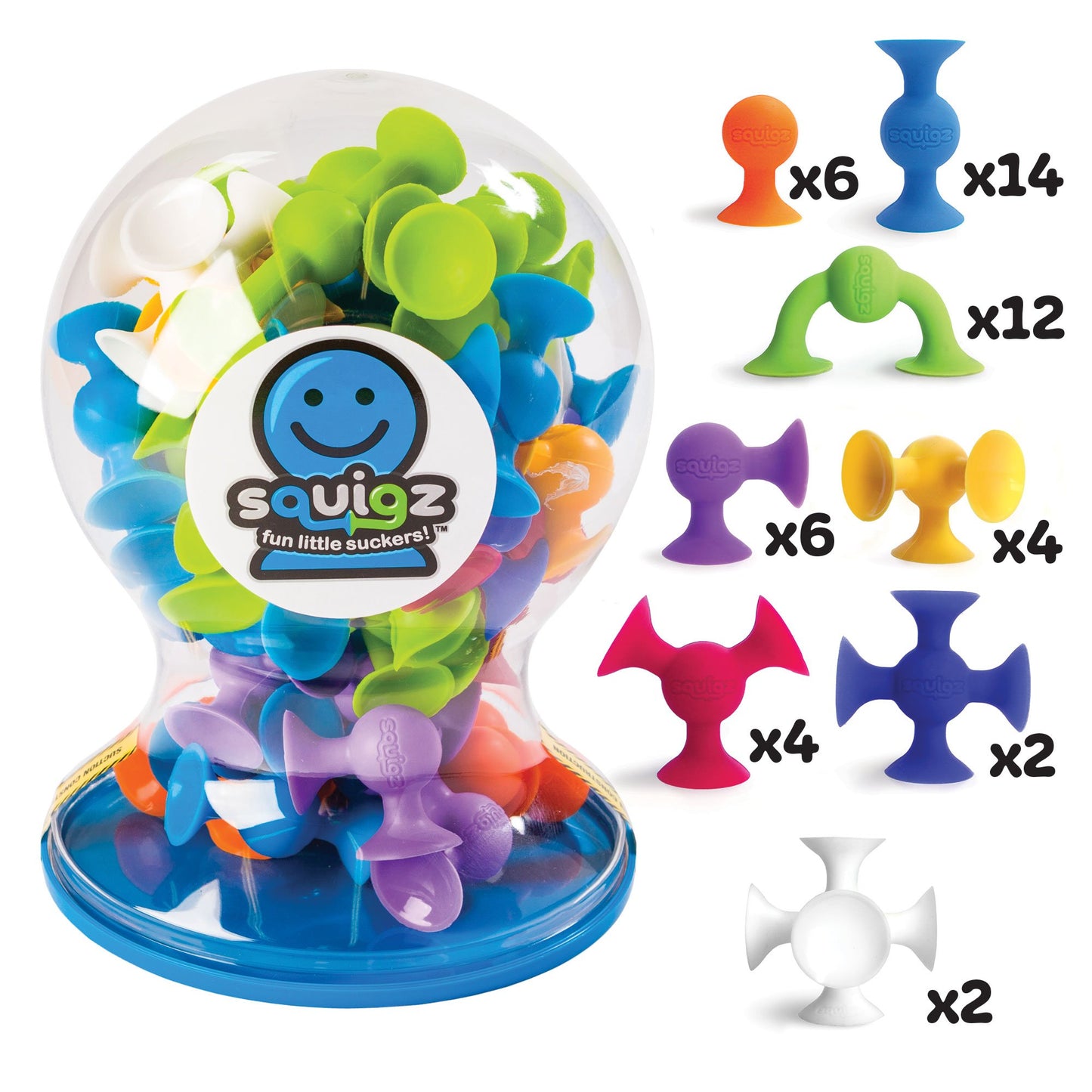 Fat Brain Toys Squigz - Deluxe Set