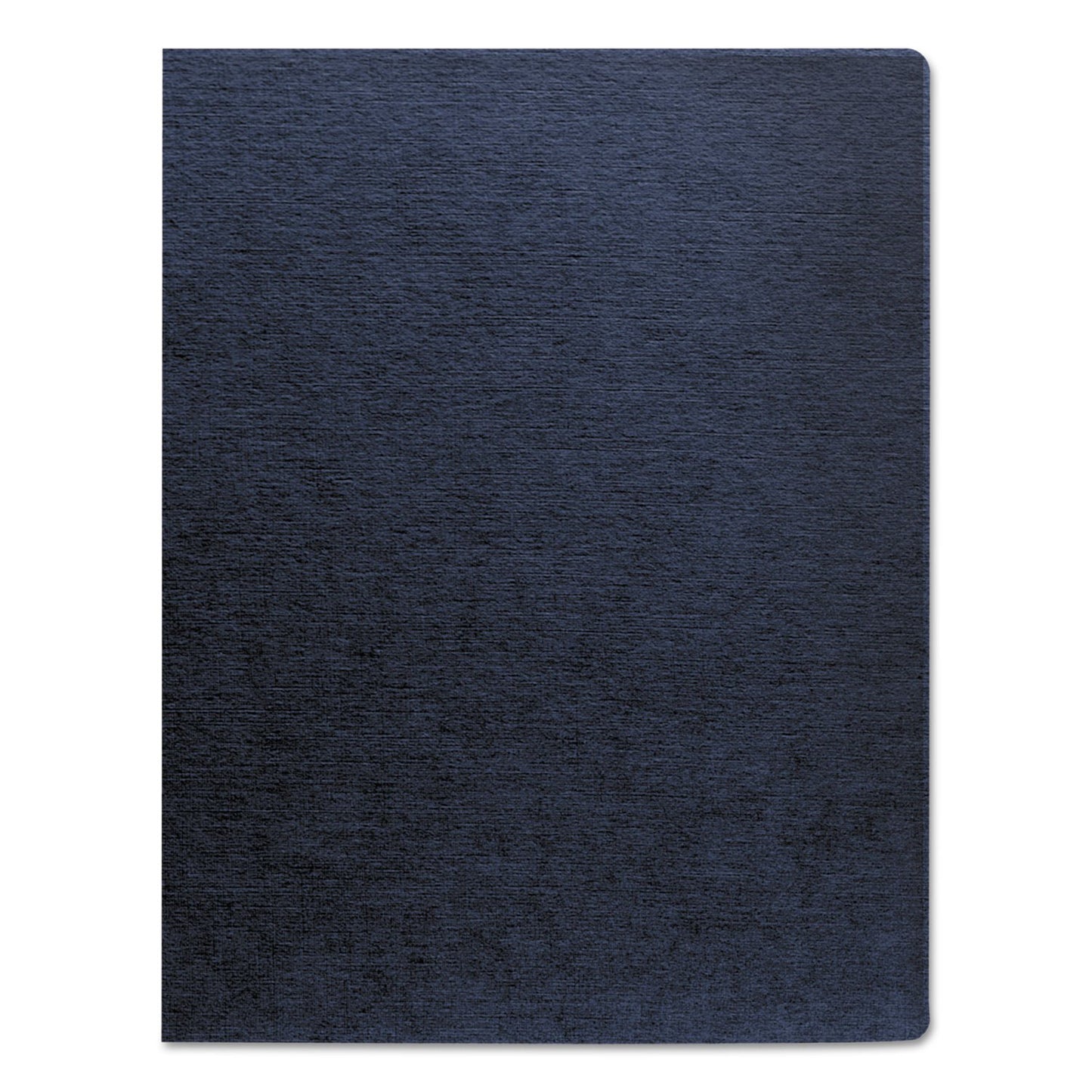 Fellowes Linen Presentation Covers, 11-1/4-Inch x 8-3/4-Inch, Navy, 200-Pack (52113)