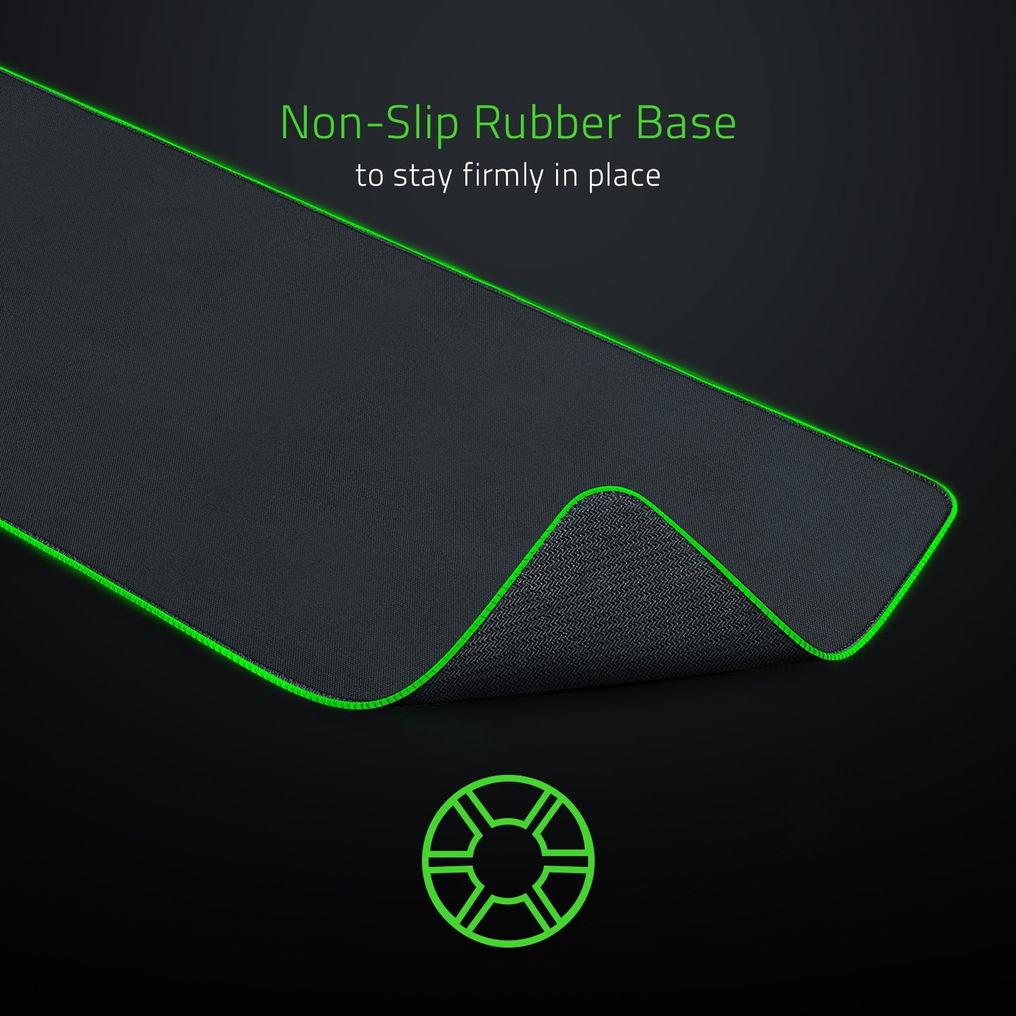 Razer Goliathus Extended Chroma Gaming Mousepad: Customizable Chroma RGB Lighting - Soft, Cloth Material - Balanced Control & Speed - Non-Slip Rubber Base - Classic Black, Wide