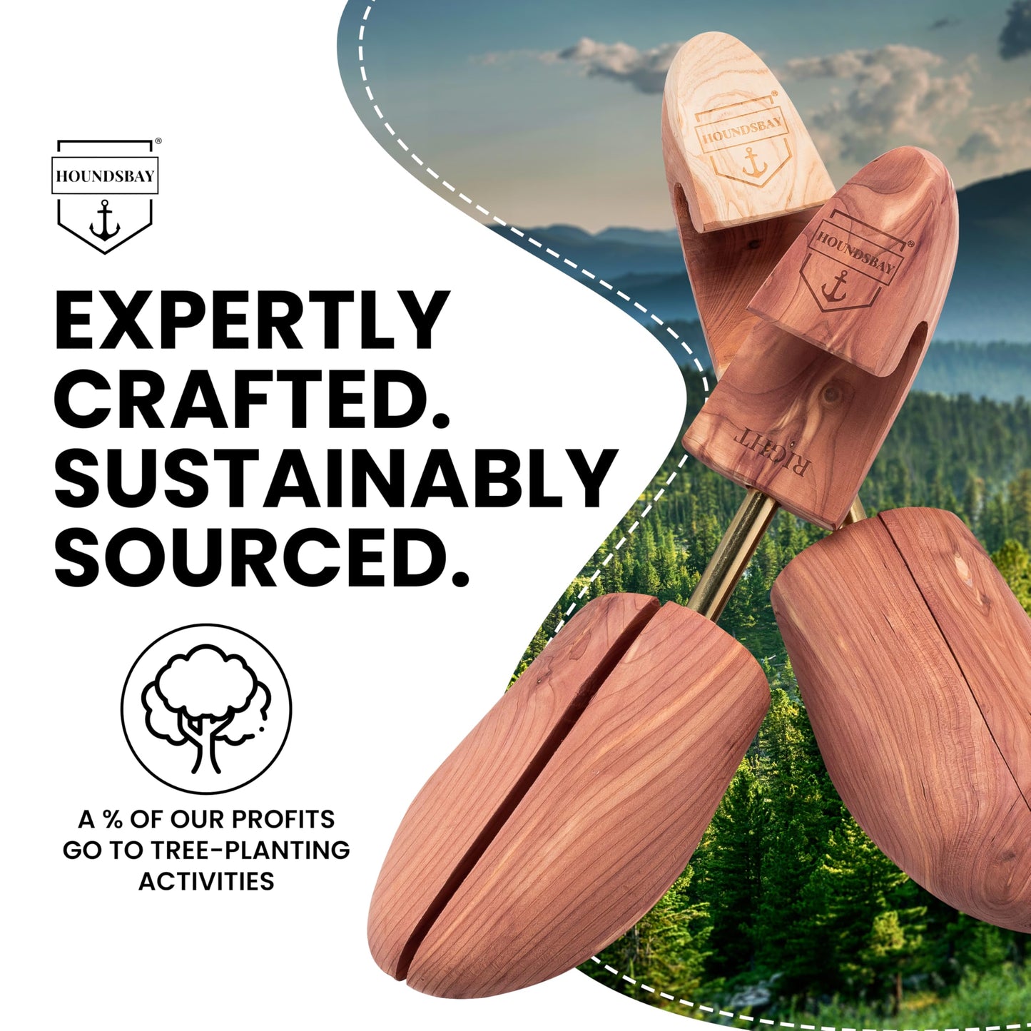 Cedar Shoe Tree, Shoe Trees for Men, Shoe Trees for Women, Shoe Trees for Sneakers, Shoe Widener, Shoe Shaper