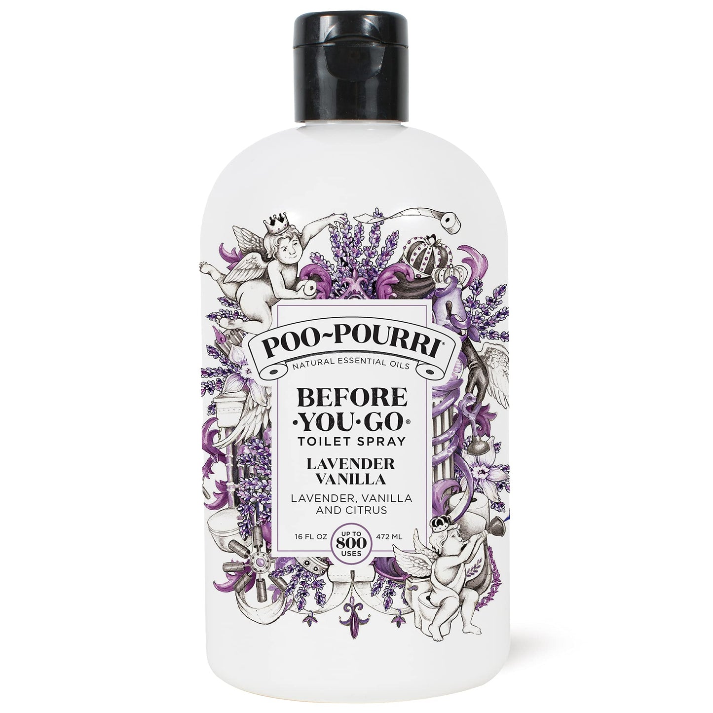 Poo-Pourri Lavender Vanilla, 16 Ounces