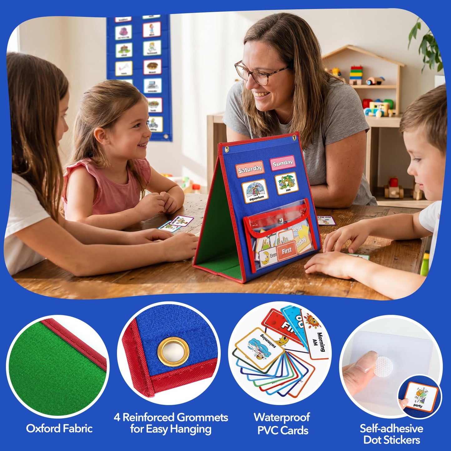 Torlam Visual Schedule for Kids Chore Chart, Morning Bedtime Routine Chart for Toddlers, Responsibility Daily Schedule Board Communication Cards Autism Learning Materials for Home School, 86 Cards